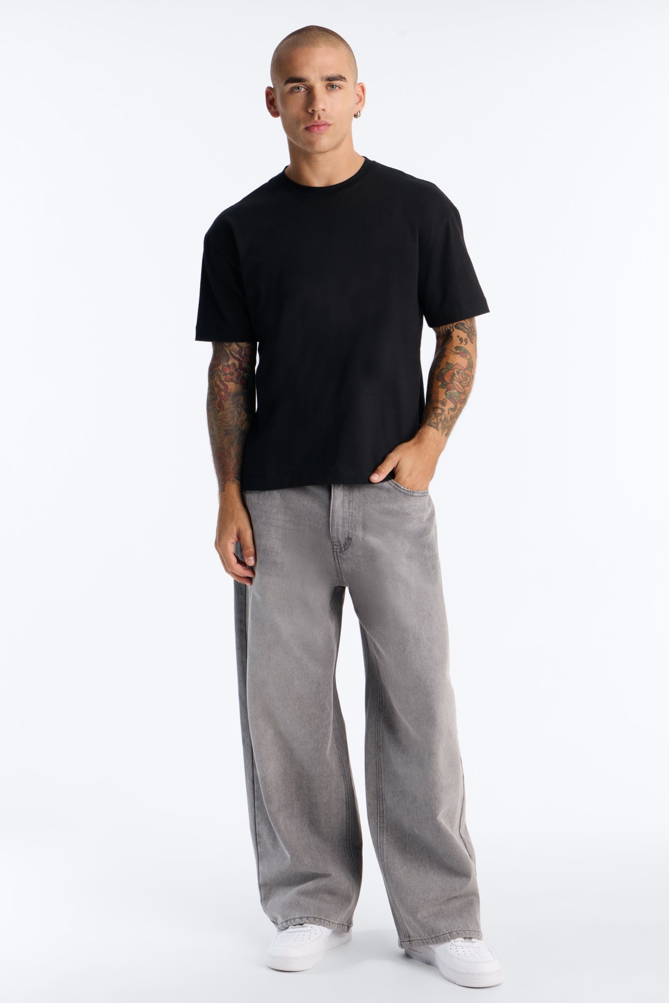 Essential Baggy Rigid Jean - Dark Grey image 5