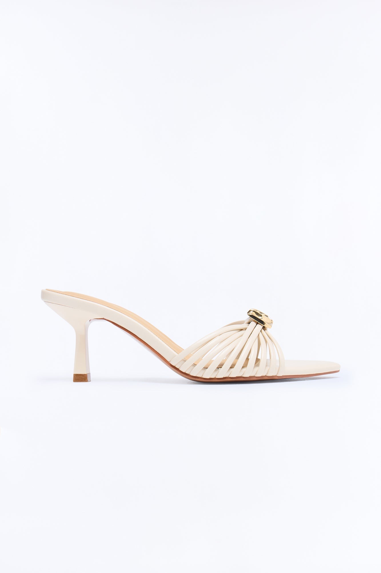 Ida Hardware Heels - Nude image 3