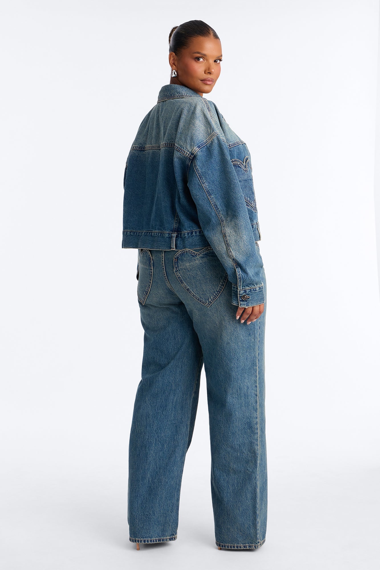 Match Made In Heaven Straight Leg Jeans - Dark Wash image 5