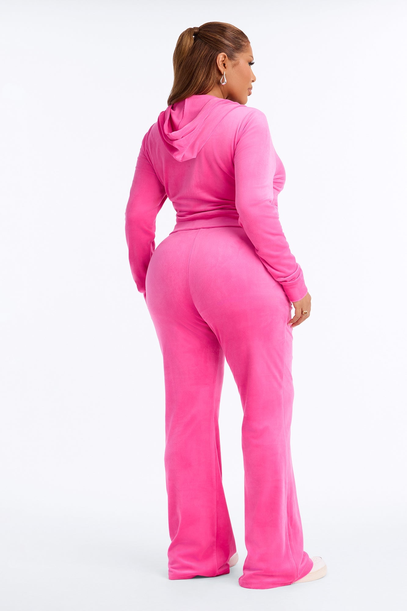 My Go To Velour Pant Set - Bubblegum Pink image 4