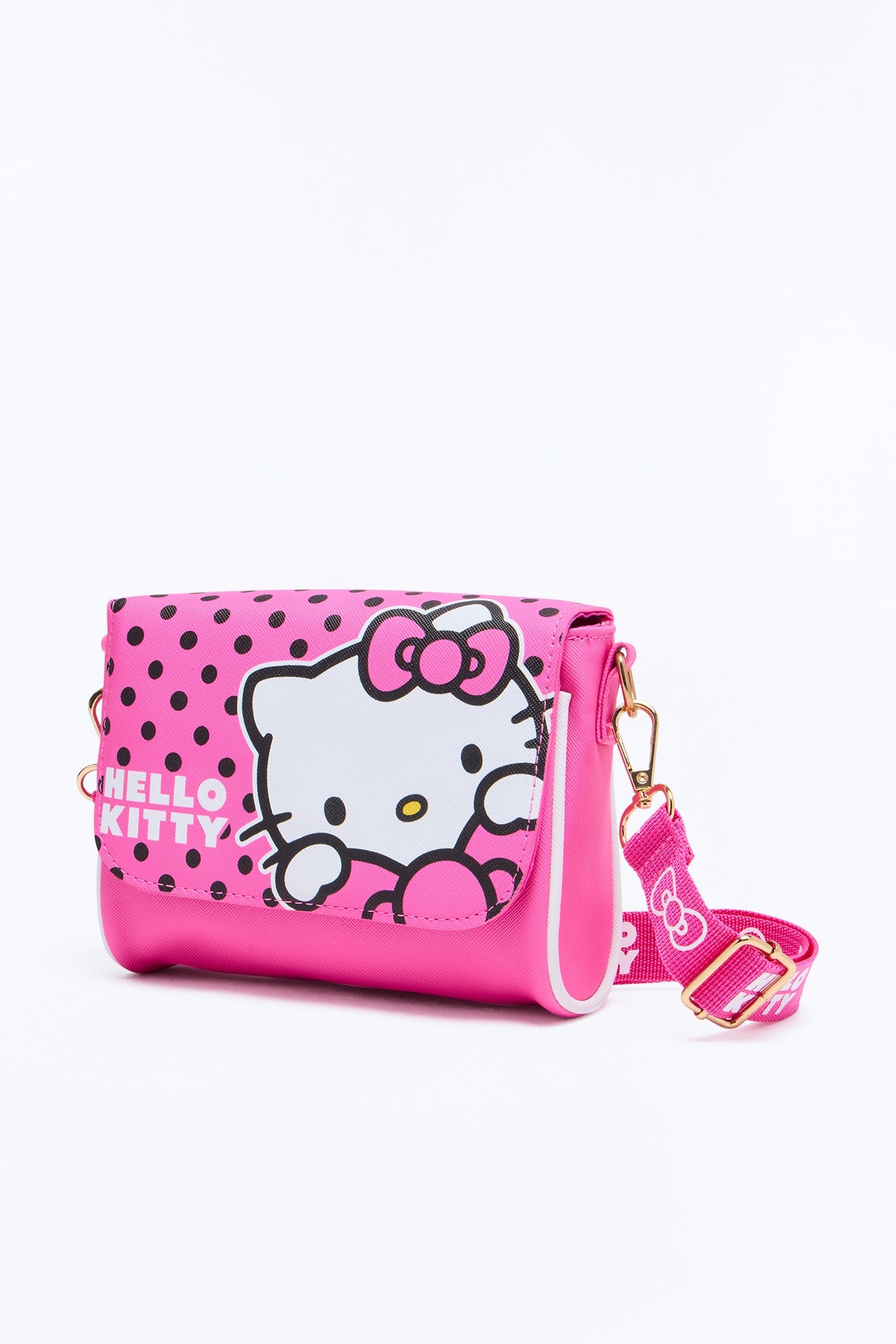 Mini Hello Kitty Polka Dot Princess Crossbody Bag - Pink image 3