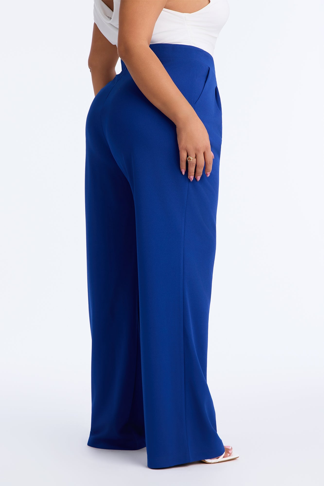 Feeling Focused Trouser - Royal image 3
