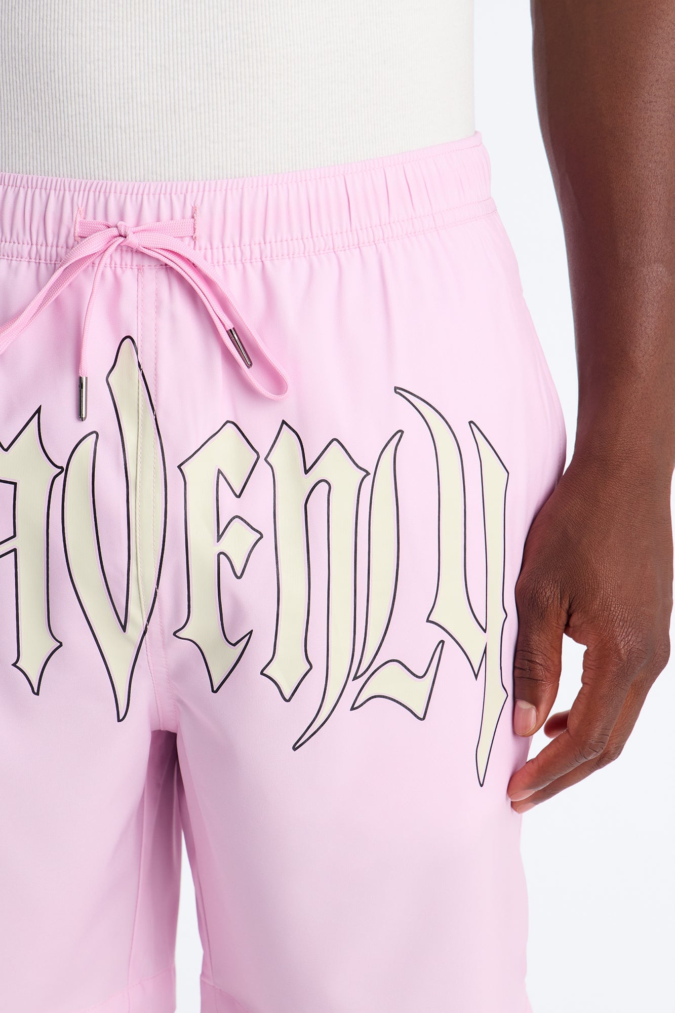 Heavenly Mindset Swim Trunk 7″ - Pink/combo image 7