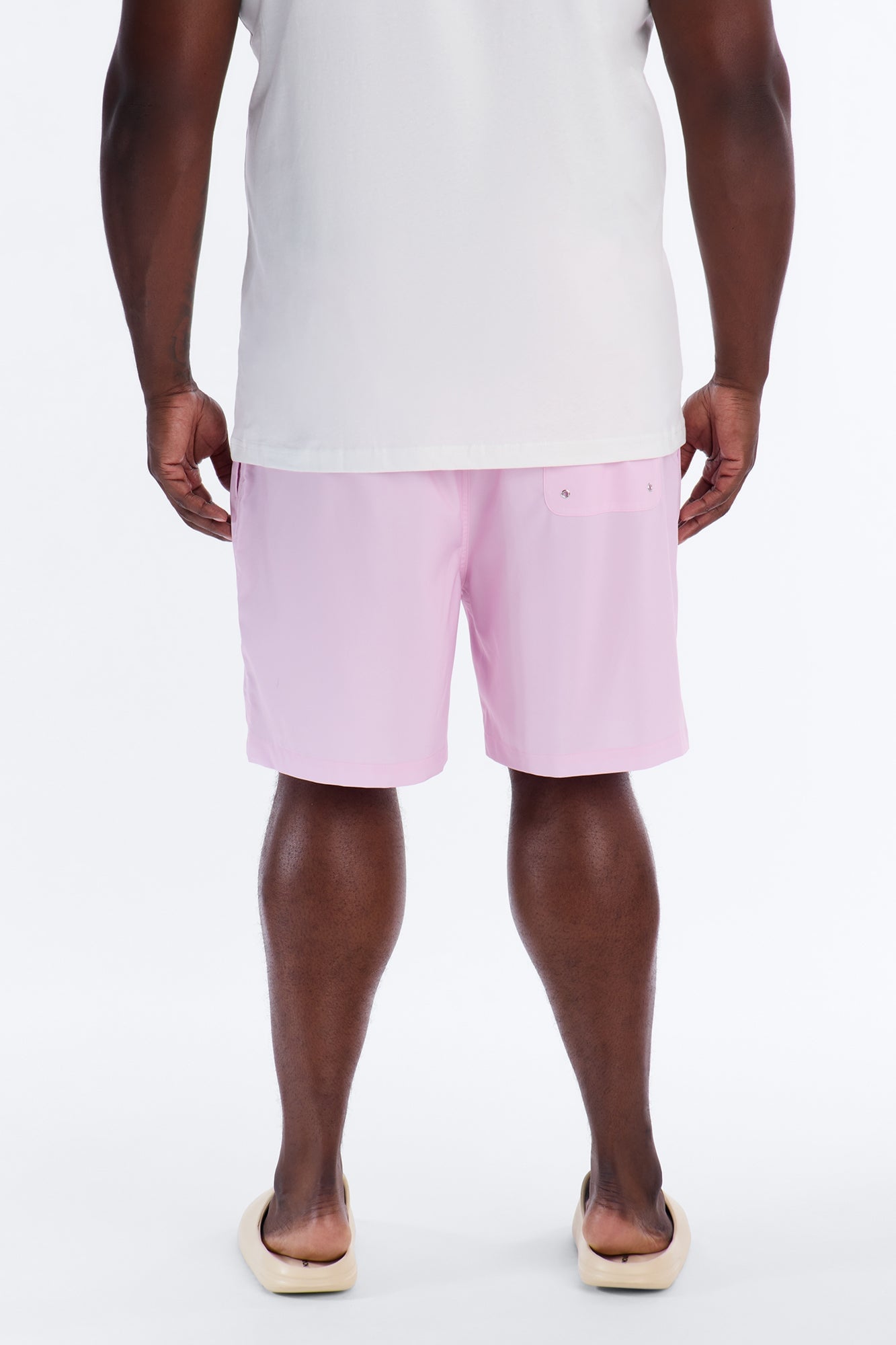 Heavenly Mindset Swim Trunk 7″ - Pink/combo image 3