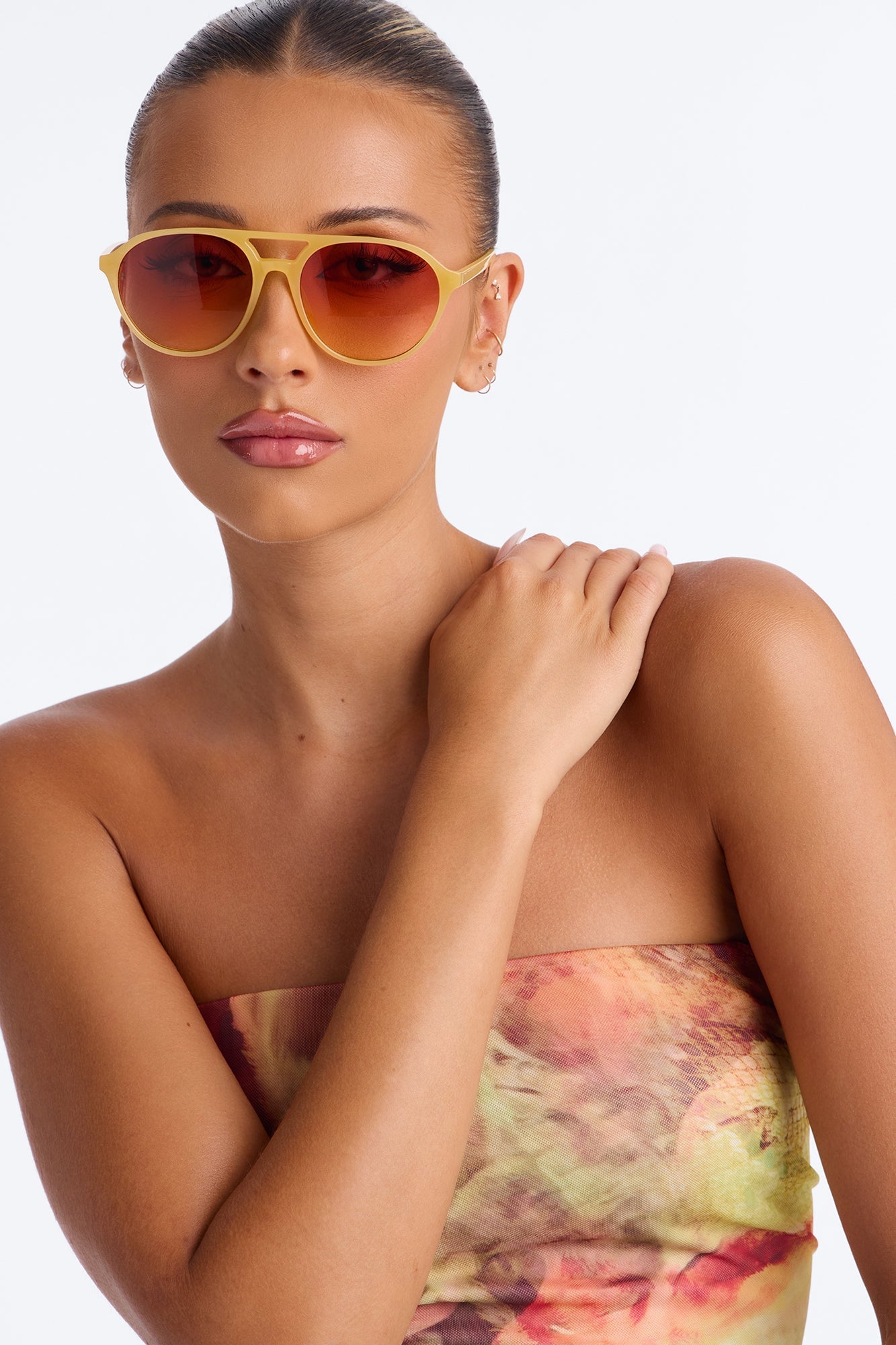 Sun Shining Sunglasses - Yellow/combo image 2