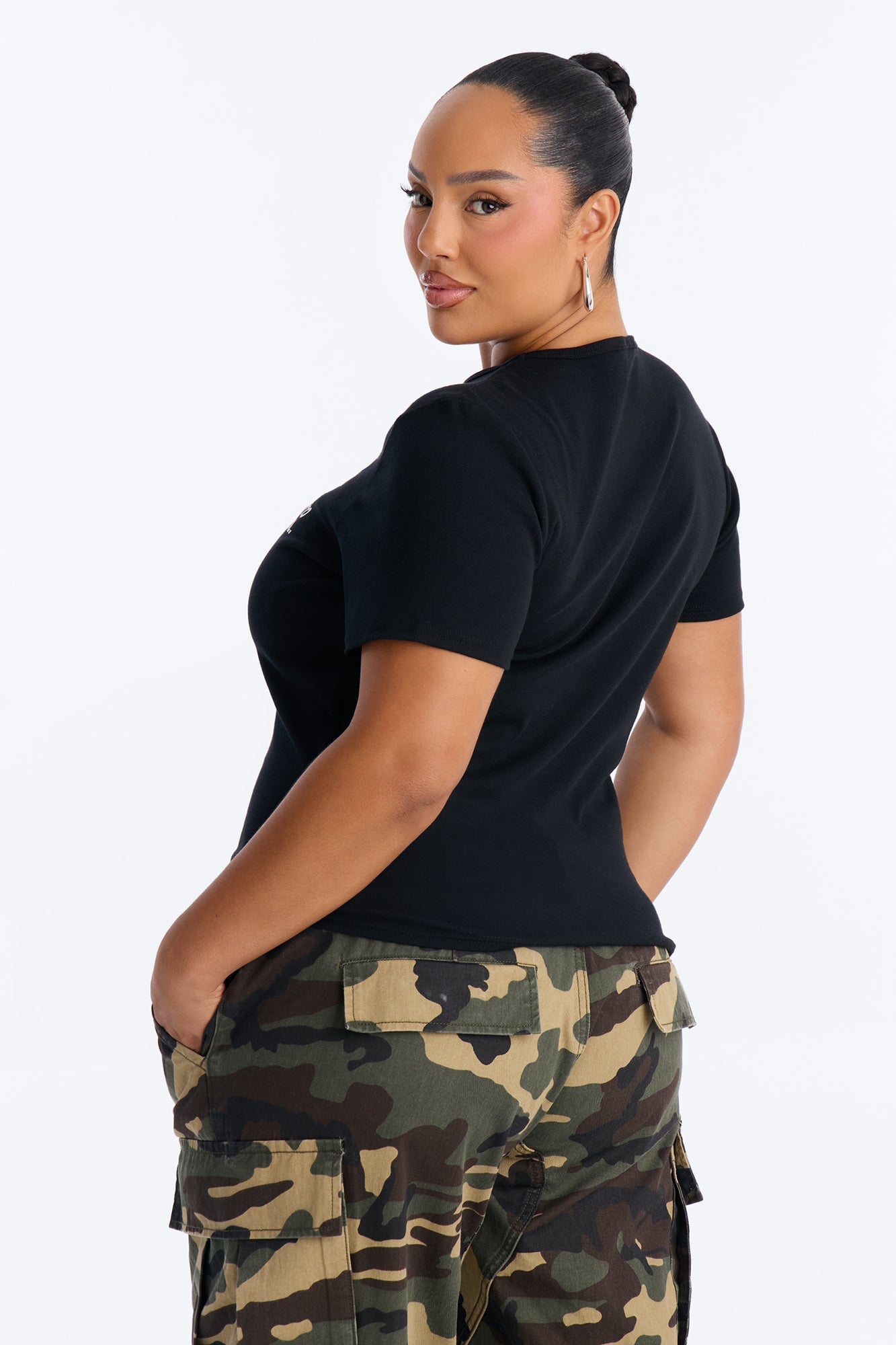 DARE Too Cool Baby Tee - Black image 4