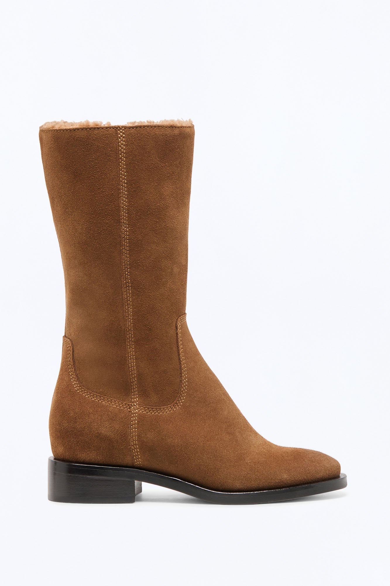 Dolce Vita Kedra H2O Suede Boots - Chestnut image 3