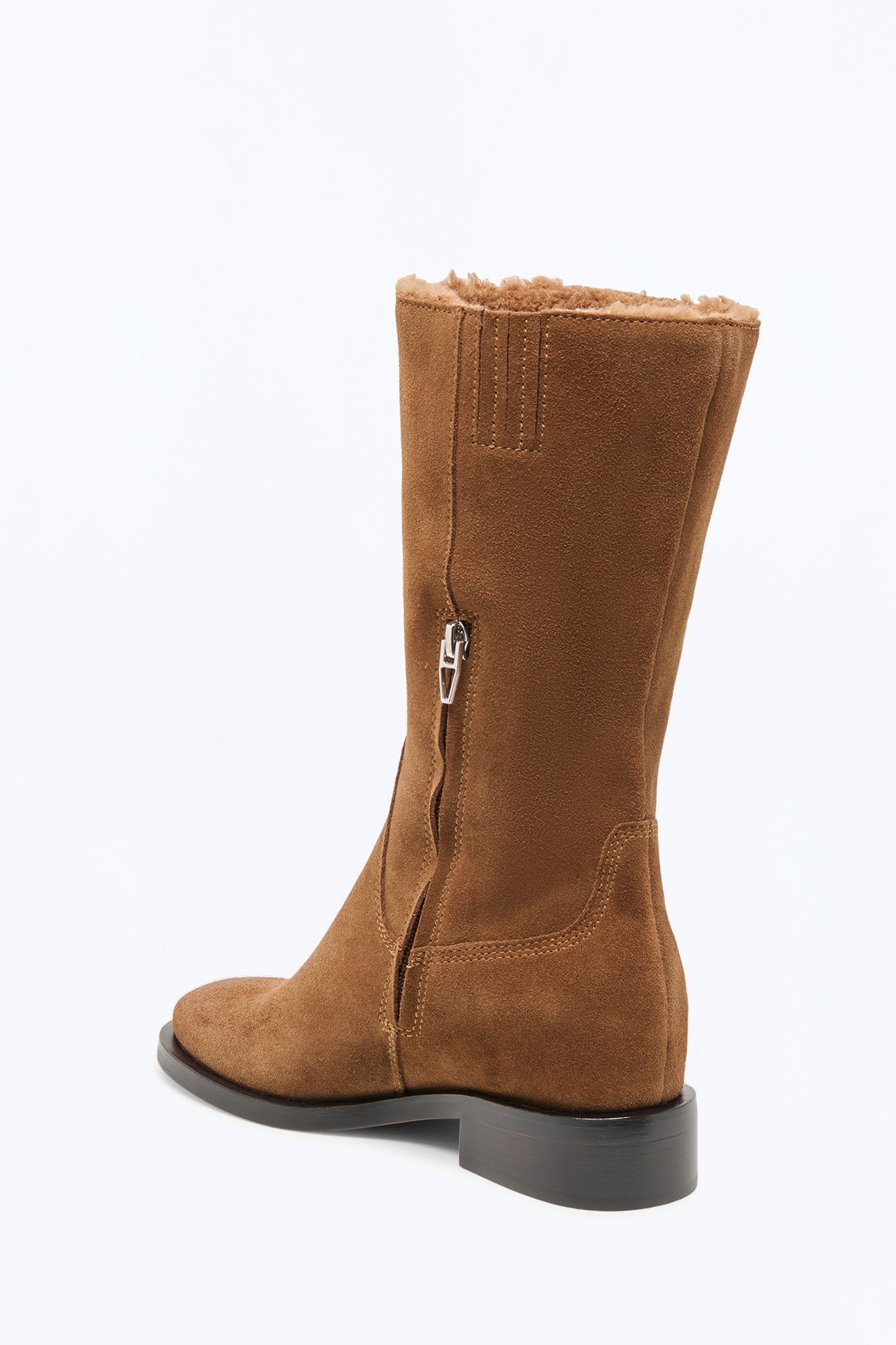Dolce Vita Kedra H2O Suede Boots - Chestnut image 6