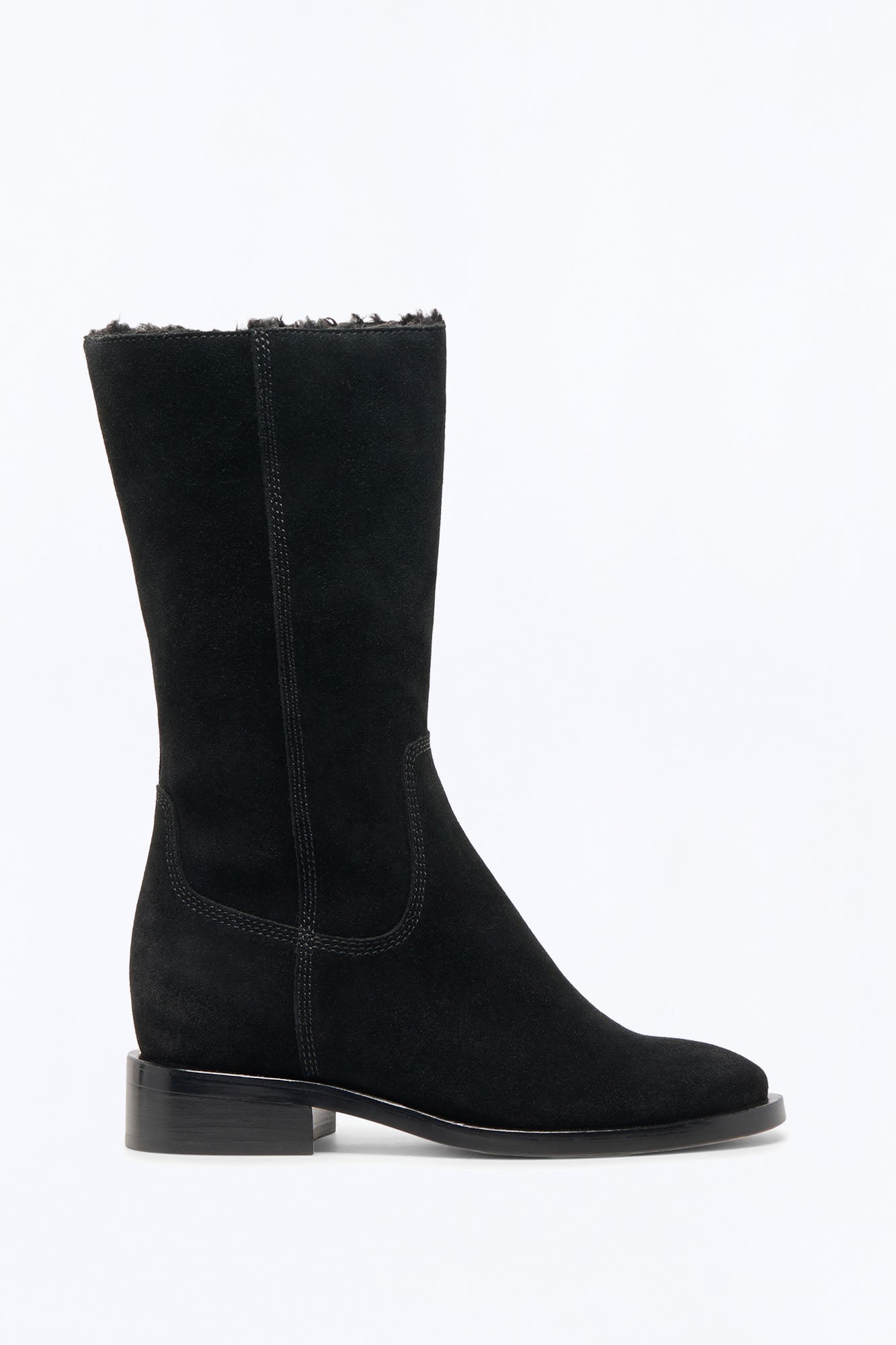 Dolce Vita Kedra H2O Suede Boots - Black image 3