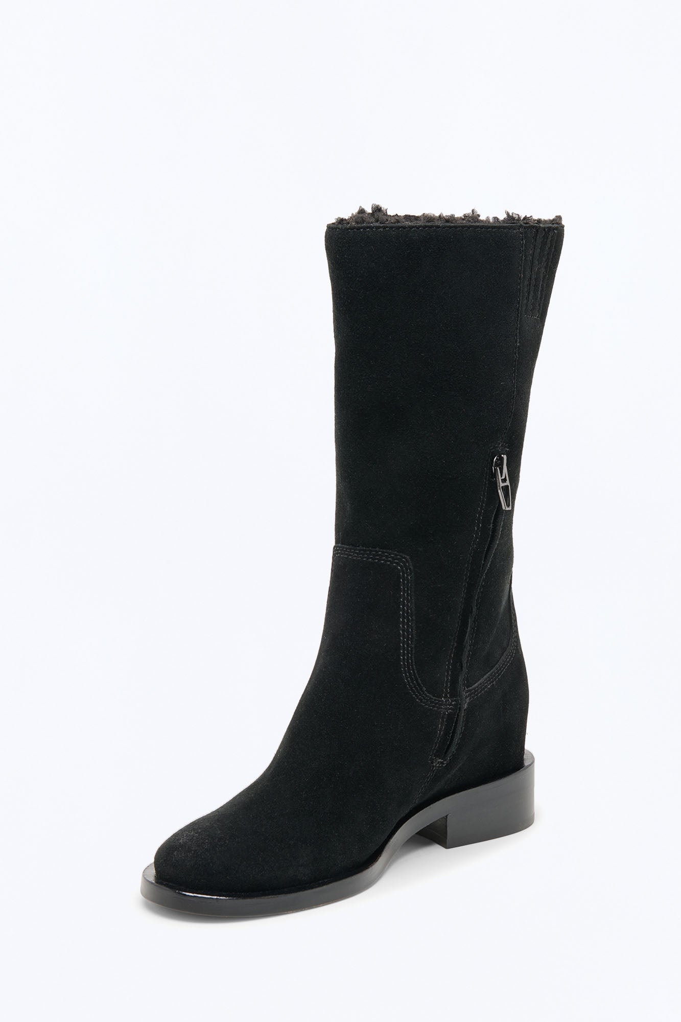 Dolce Vita Kedra H2O Suede Boots - Black image 5