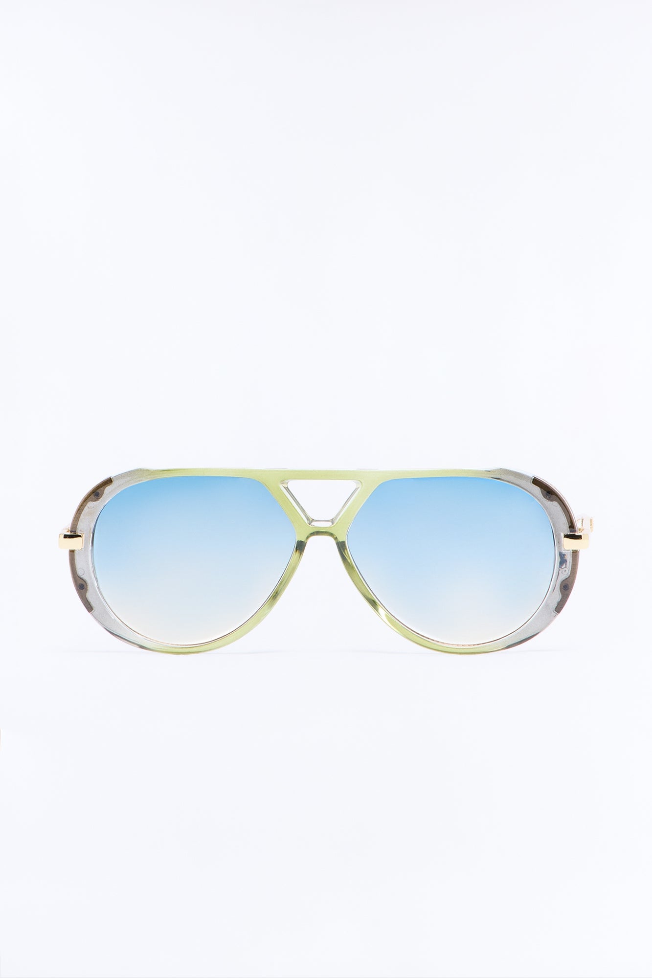Lightning Wave Sunglasses - Green/combo image 3