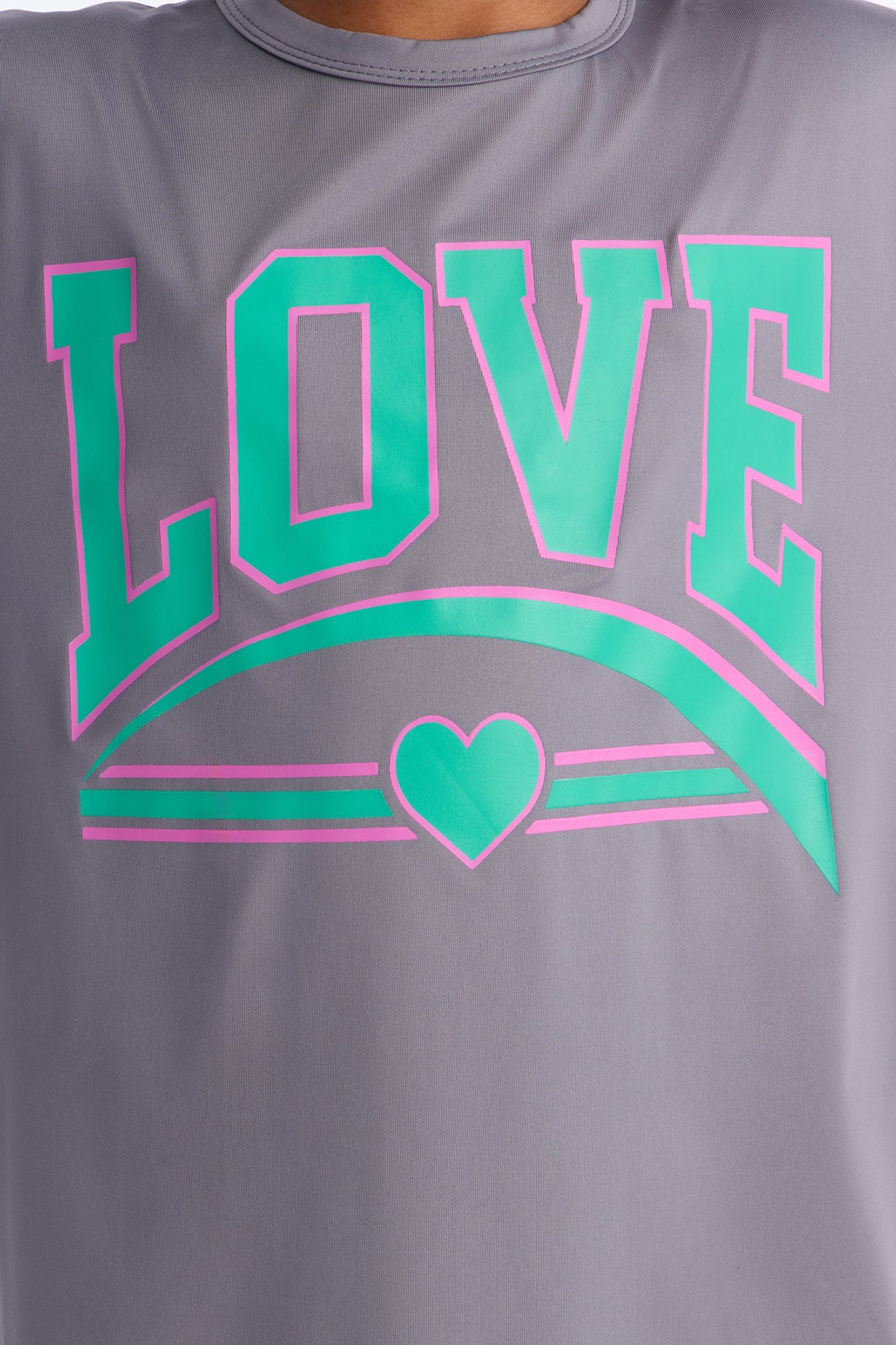 Mini Love Over Everything Legging Set - Charcoal image 4