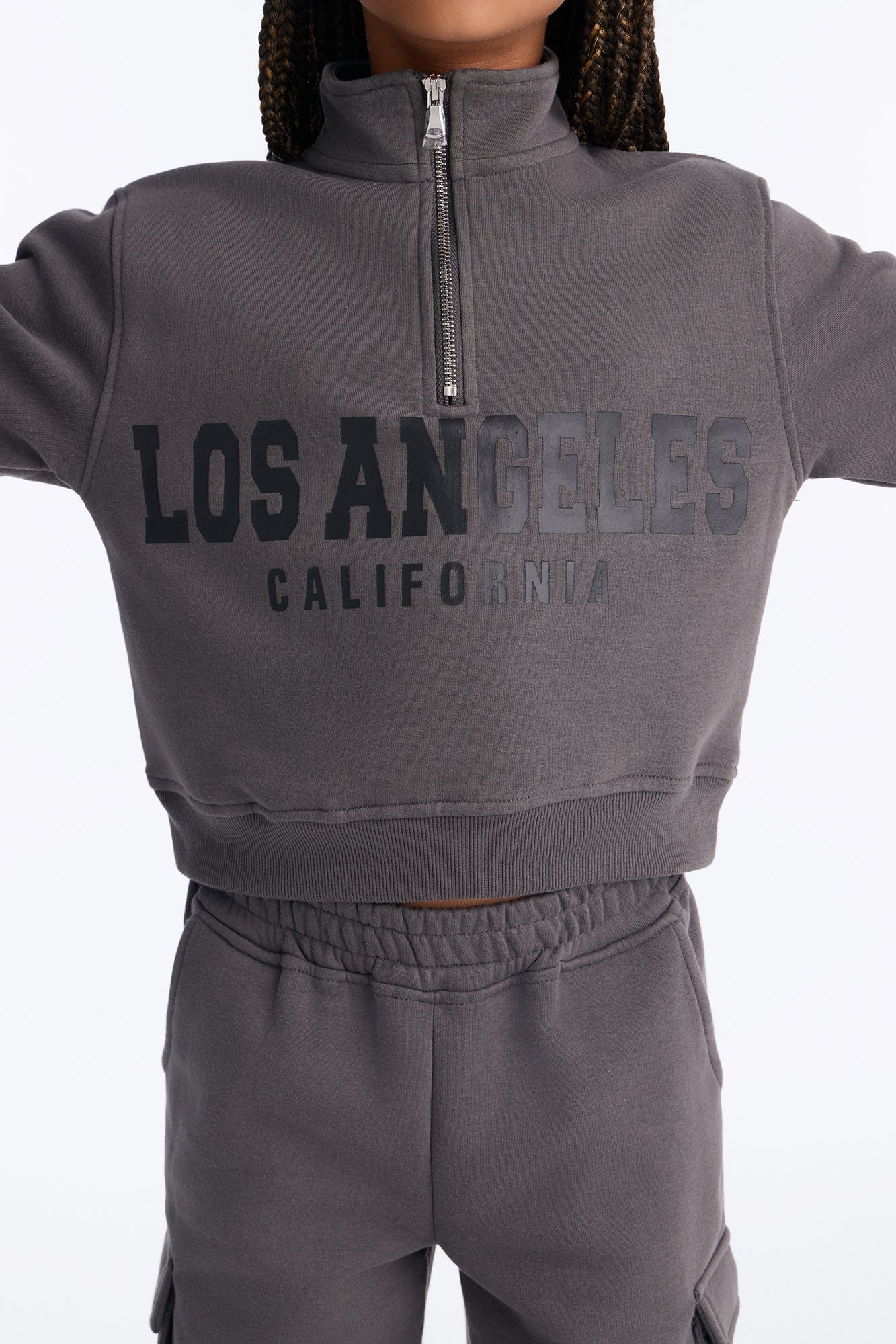 Mini Los Angeles Cargo Jogger Set - Acid Wash image 3