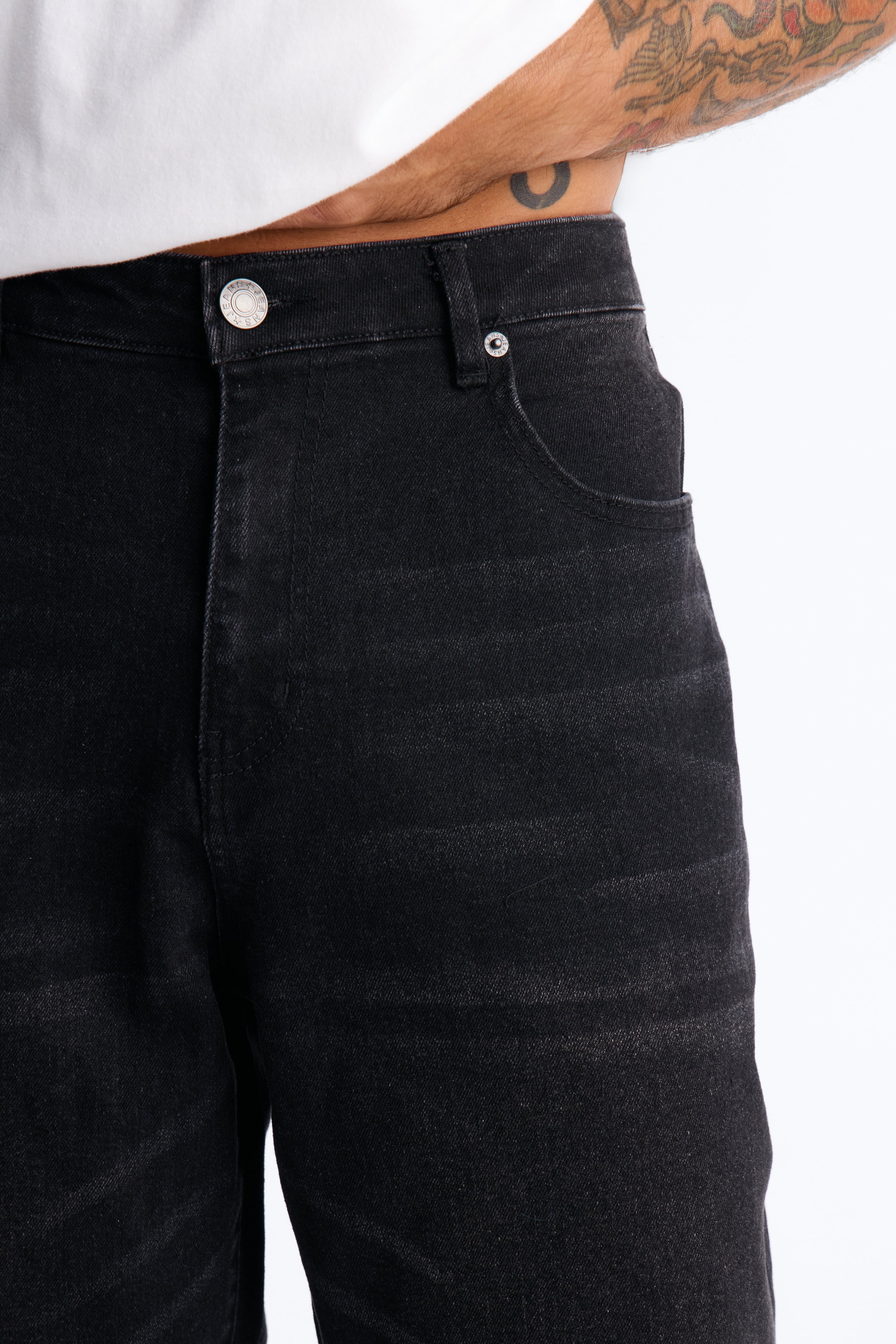 Baggy Cornell Jean - Black image 7