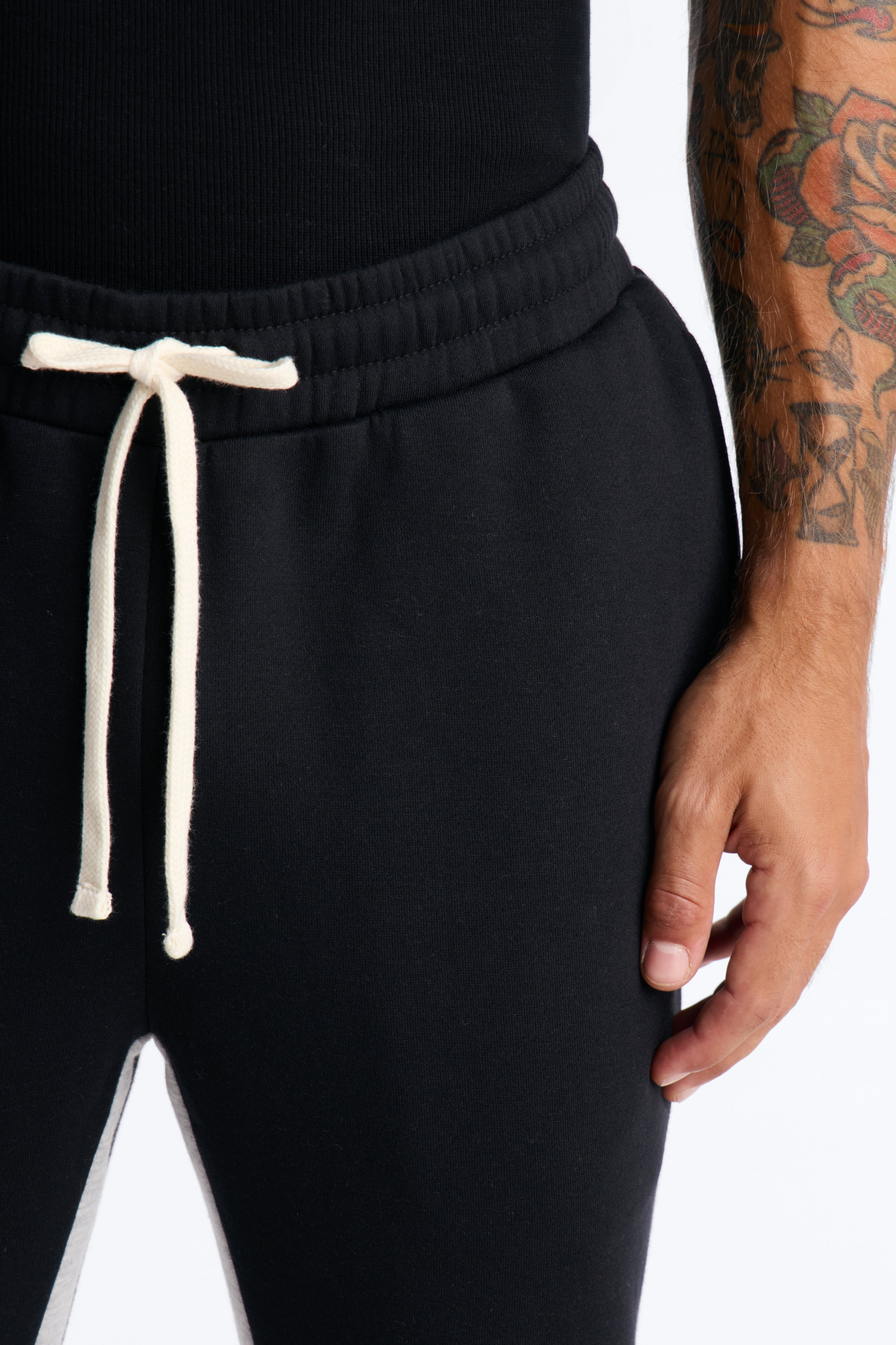 Tayson Flared Sweatpants - Black image 7