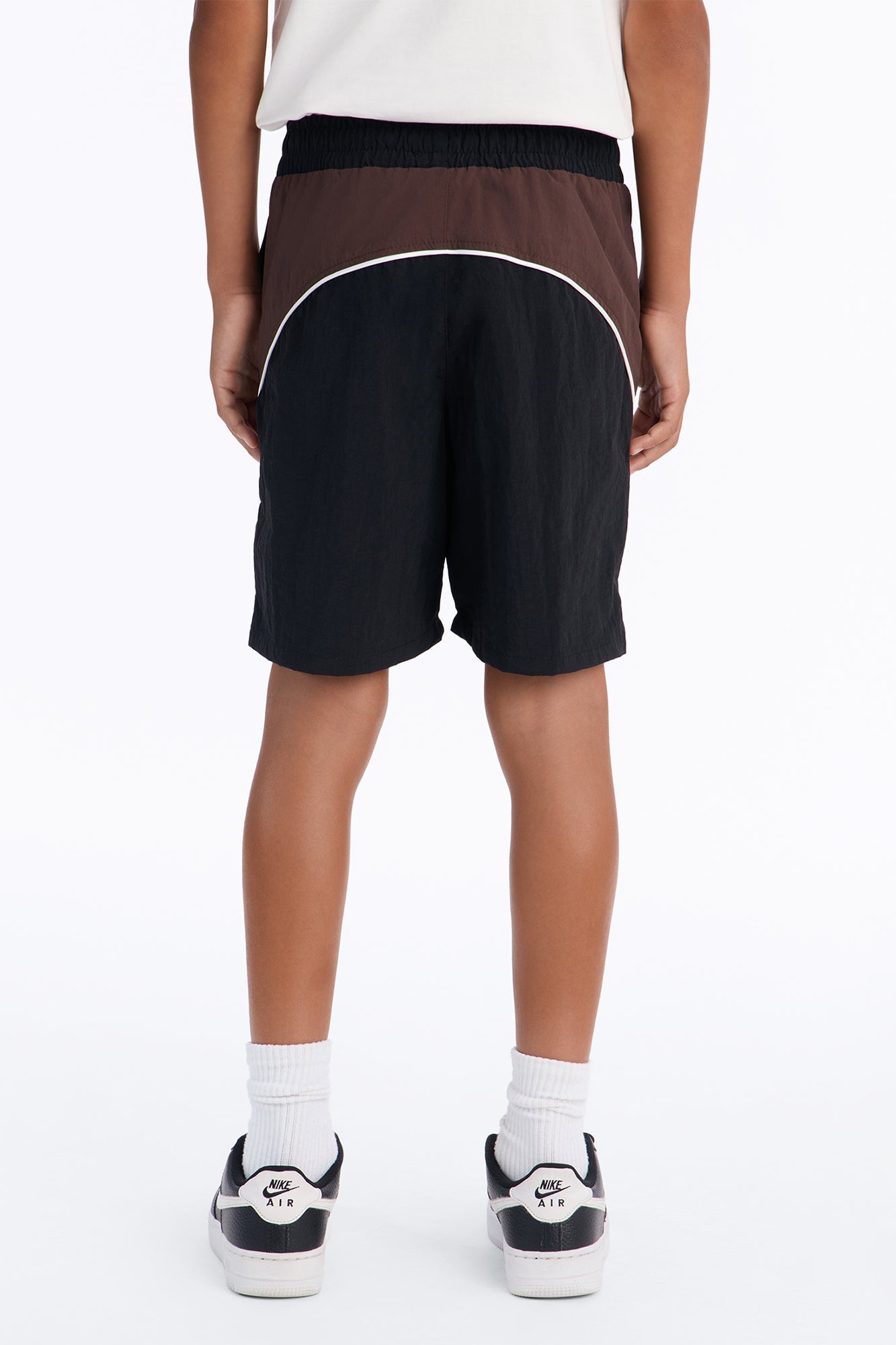 Mini Relaxed Osaka Block Short - Black/Brown image 3
