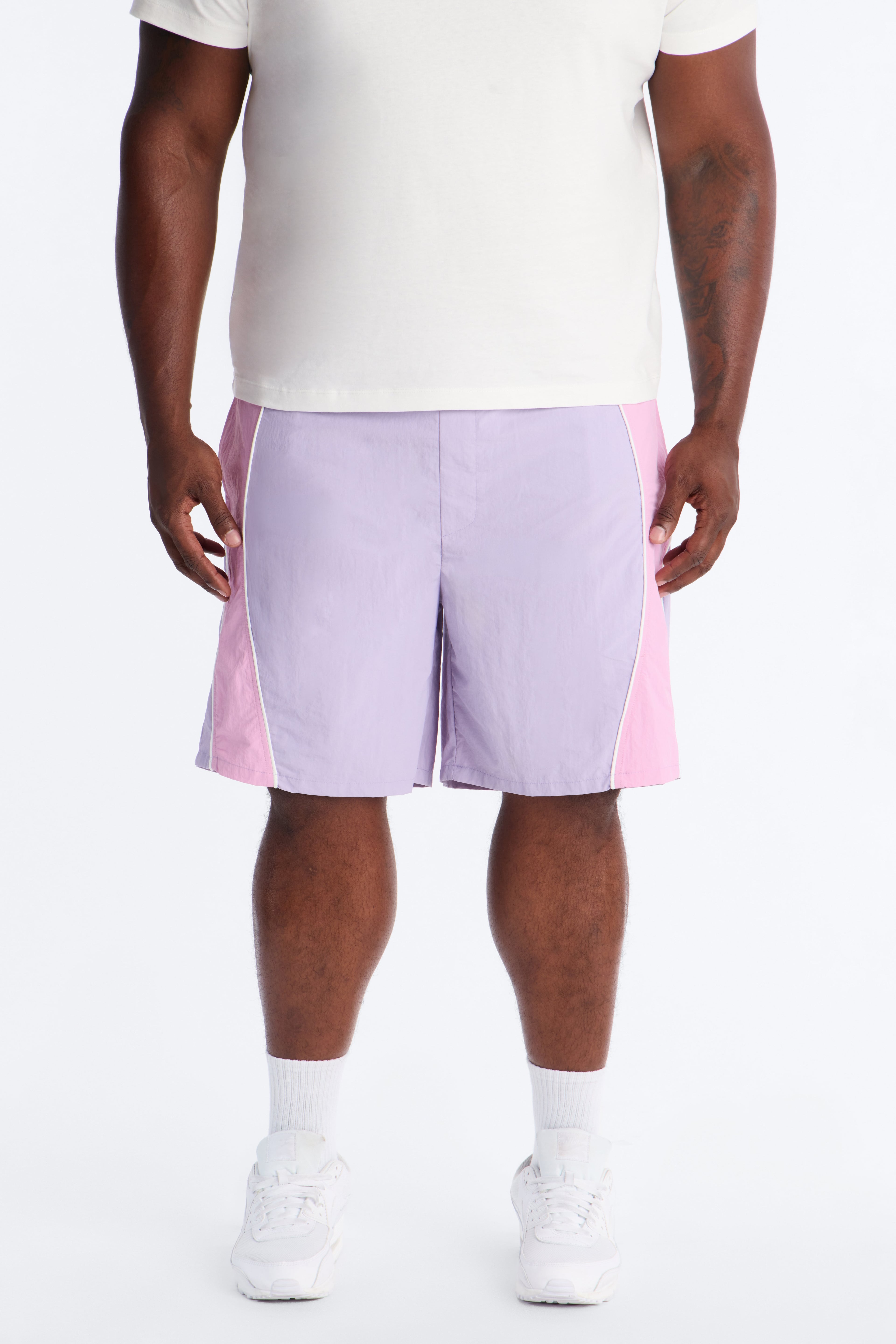 Relaxed Osaka Block Short - Purple/combo image 2