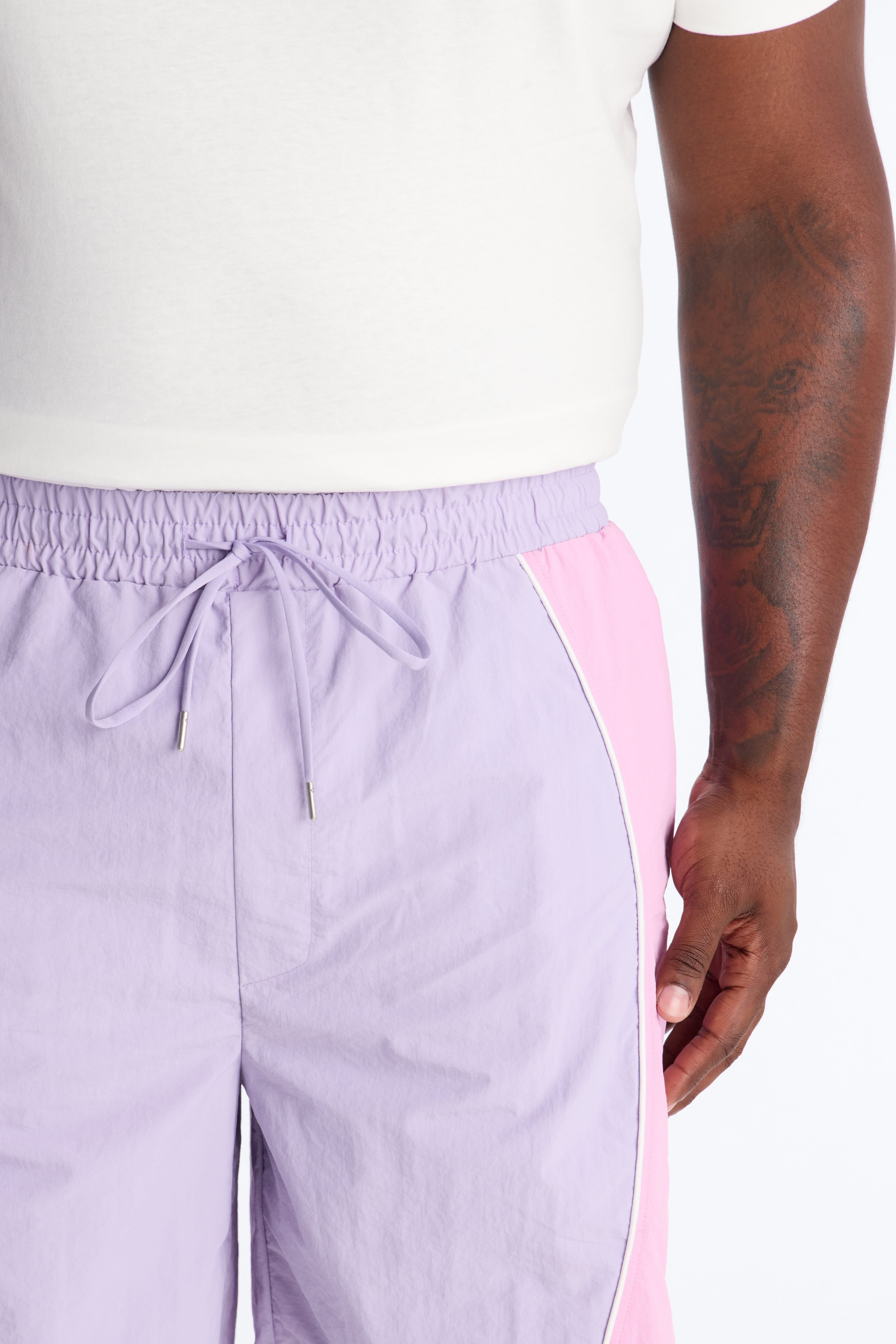 Relaxed Osaka Block Short - Purple/combo image 4