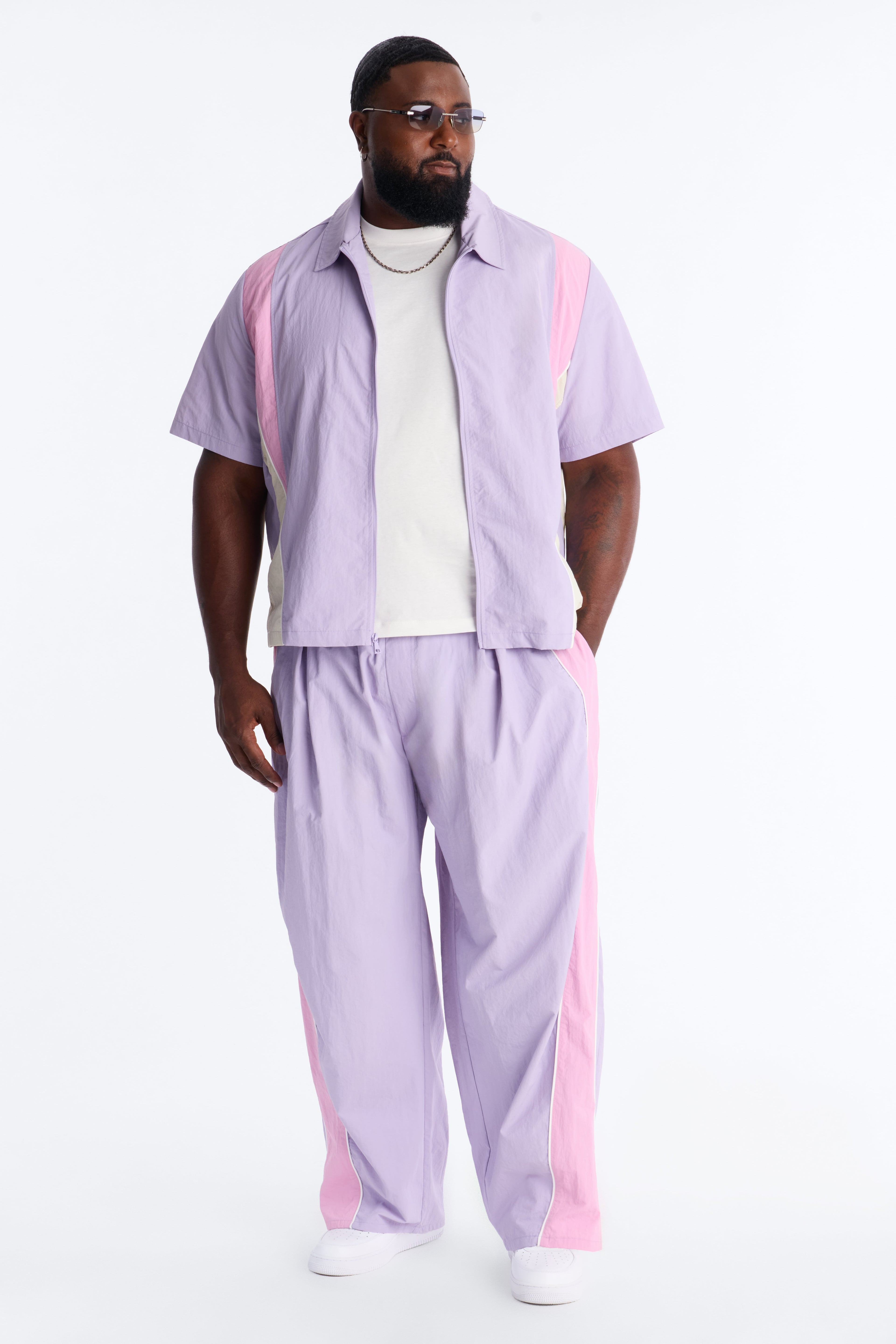 Barrel Osaka Block Pant - Purple/combo image 1