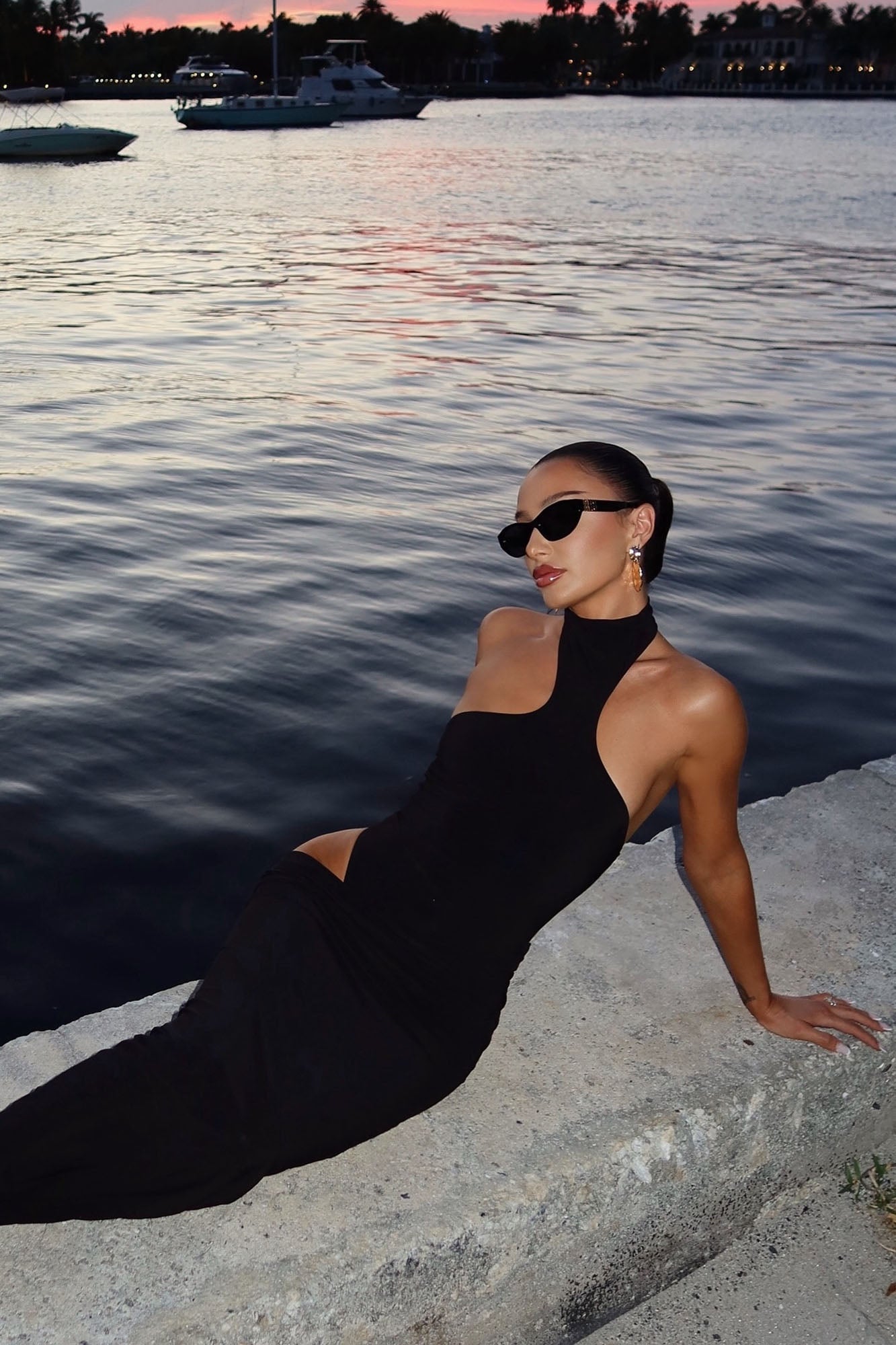 Forever That Girl Maxi Dress - Black image 7