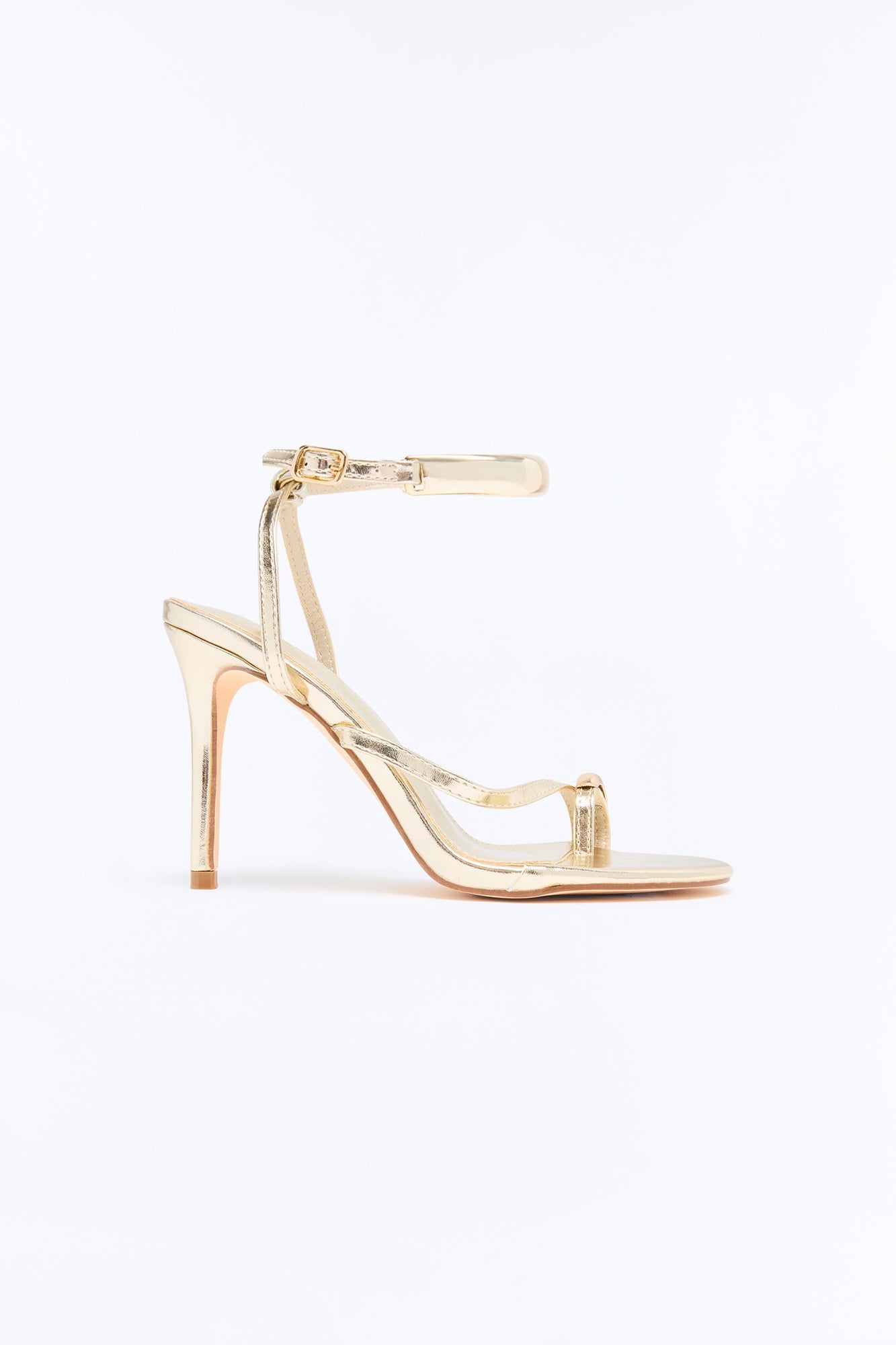 Harmonie Hardware Toe Ring Heels - Gold image 3