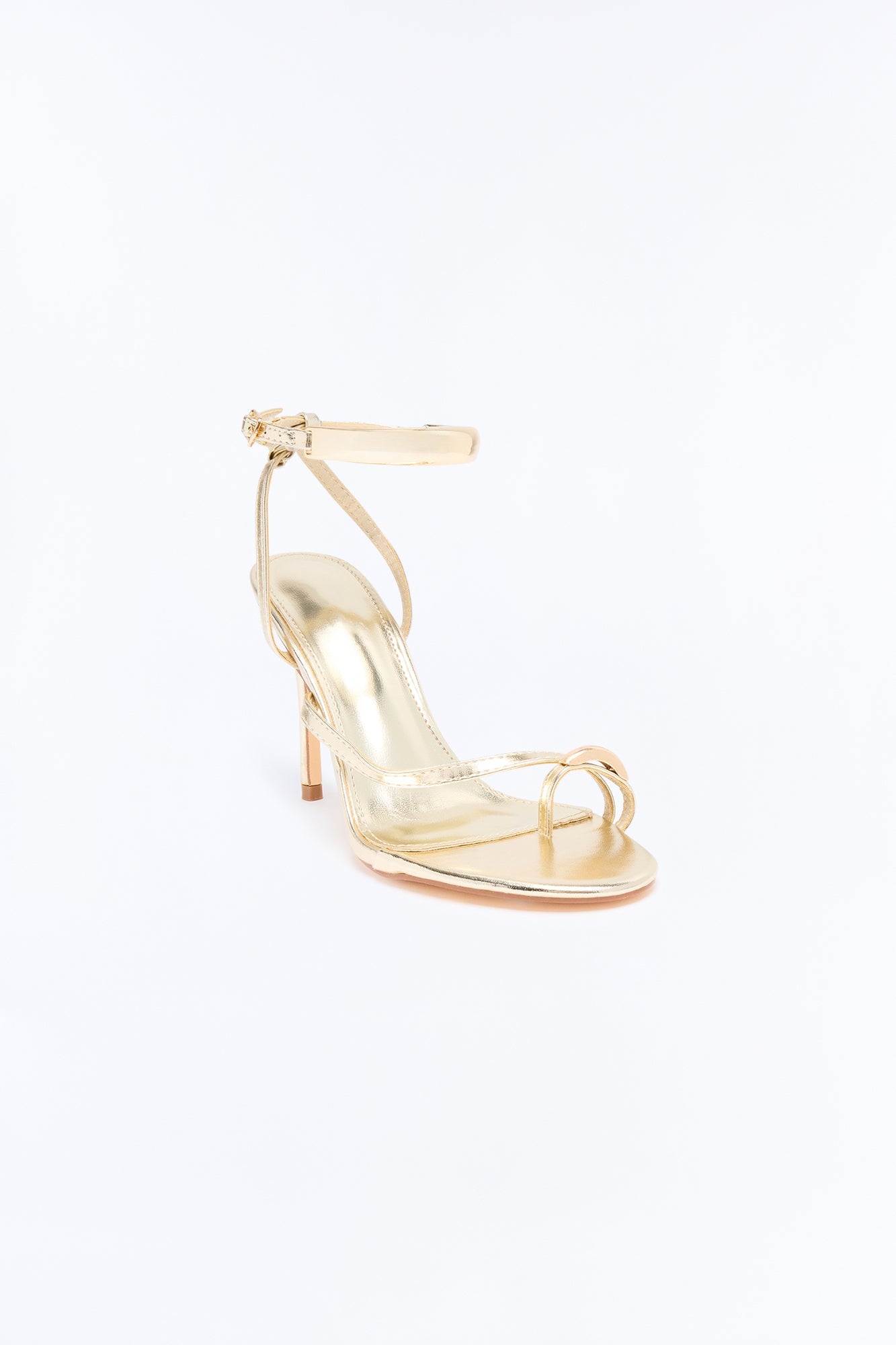 Harmonie Hardware Toe Ring Heels - Gold image 4