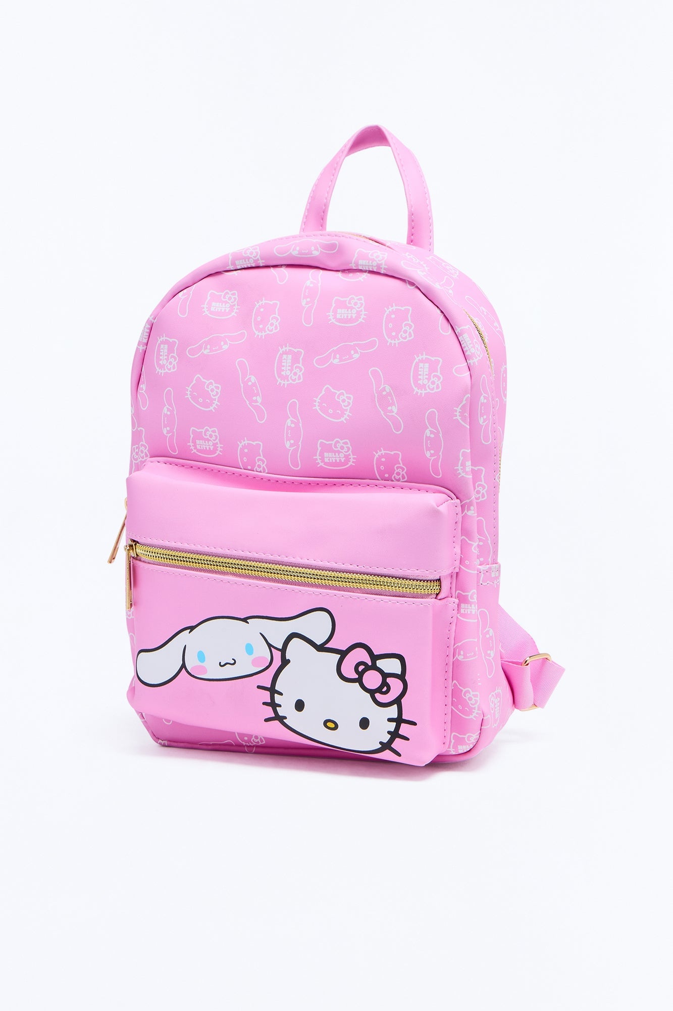 Mini Hello Kitty And Cinnamoroll Backpack - Pink image 3