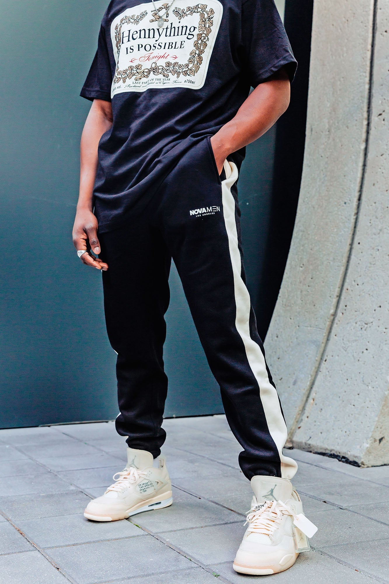 Hennything Is Possible Short Sleeve Crew Tee - Black image 7