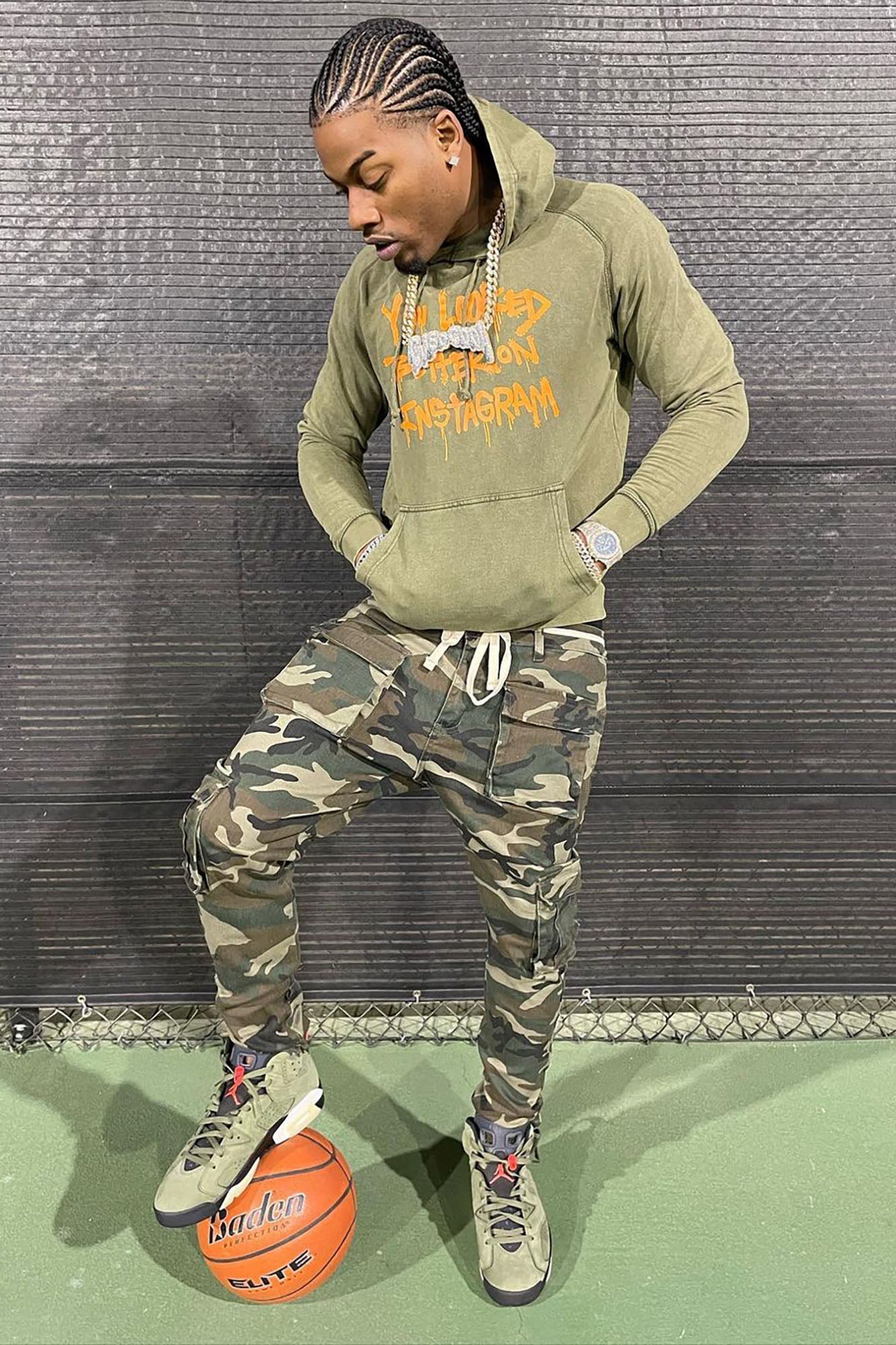 Hunter Slim Cargo Pants - Camouflage image 12