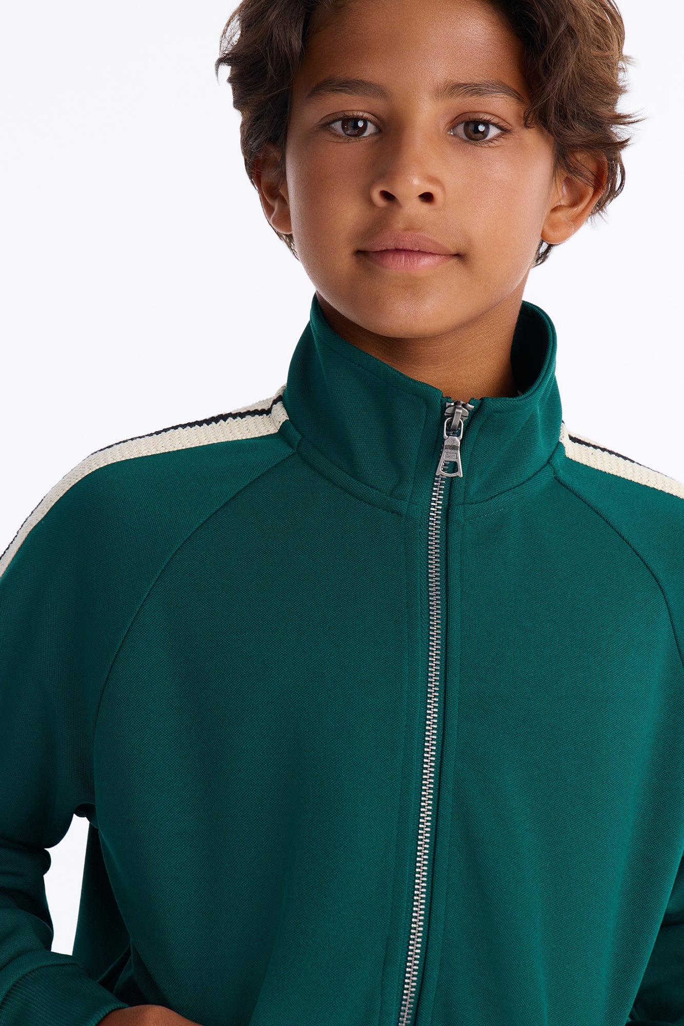 Mini Dennis Track Jacket - Green image 3