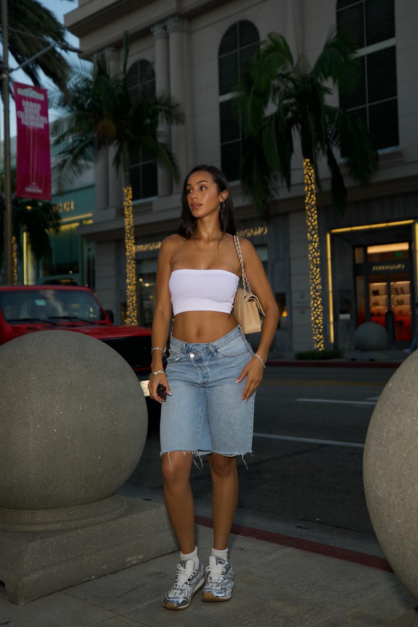 Kimberly Seamless Tube Top - White image 4