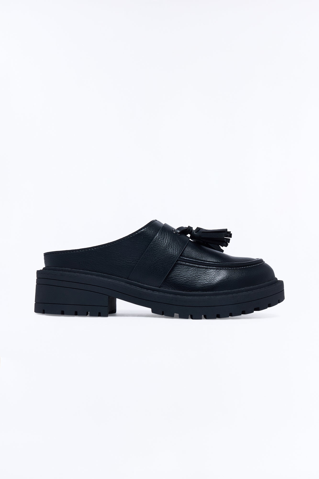 Noble Slip On Platform Loafers - Black image 3