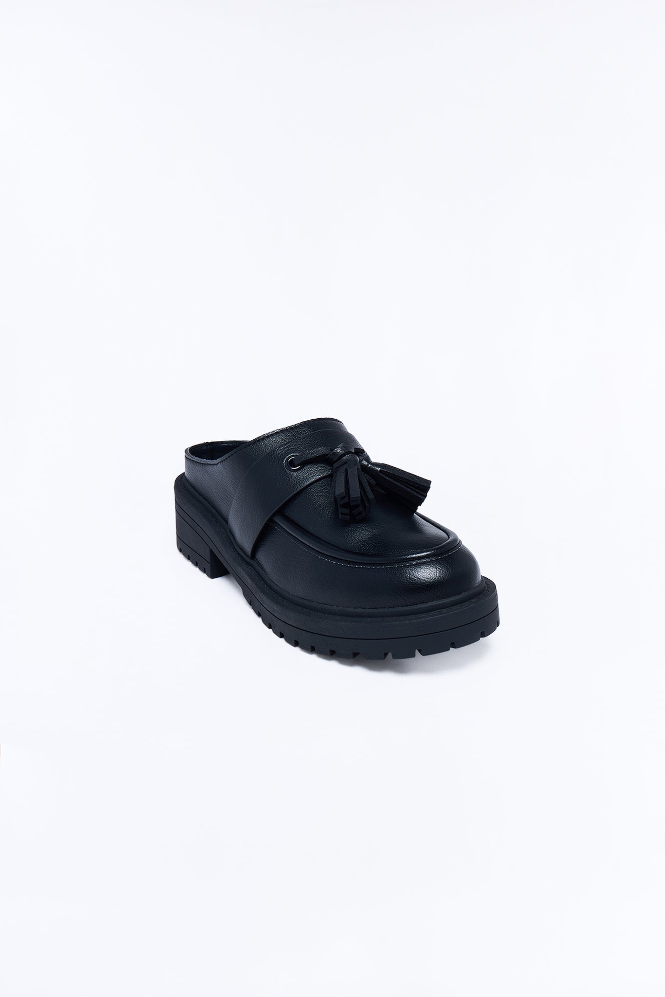 Noble Slip On Platform Loafers - Black image 4