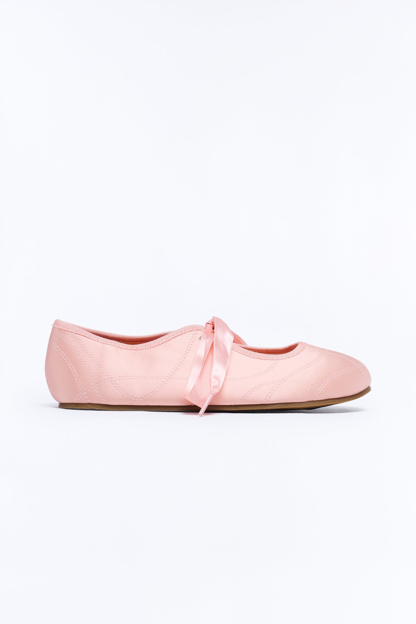 Evia Satin Bow Sneakers - Pink image 3
