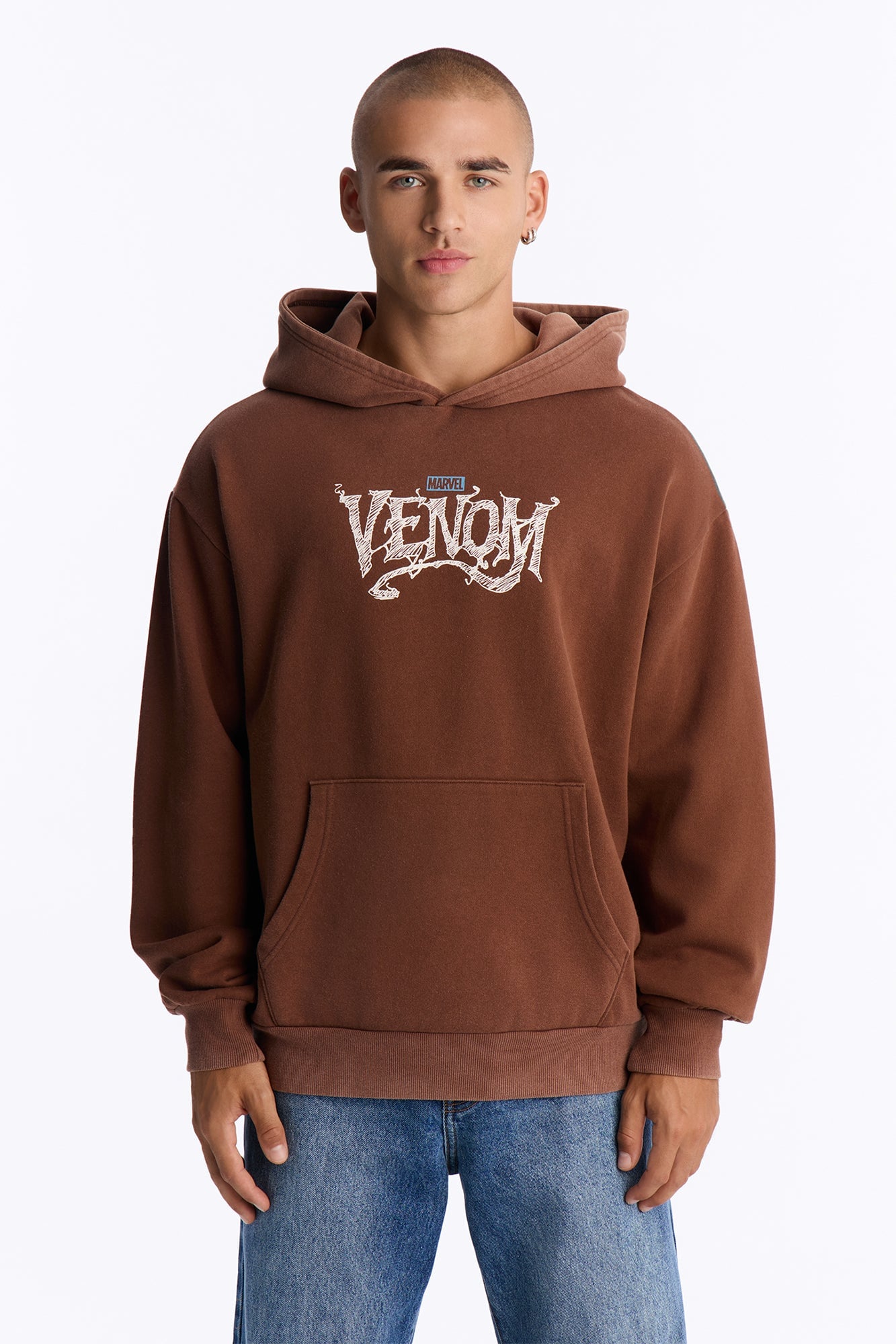 Marvel Venom Returns Hoodie - Chocolate image 6