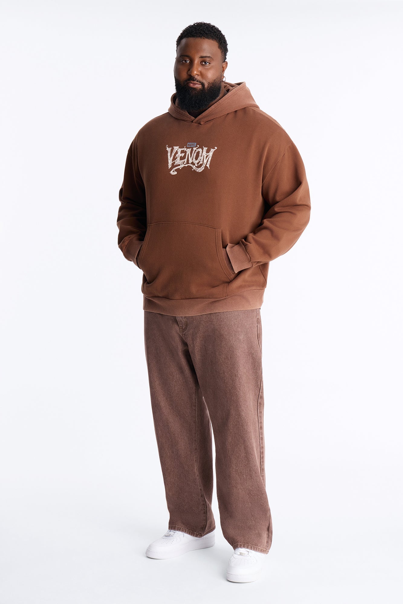 Marvel Venom Returns Hoodie - Chocolate image 2