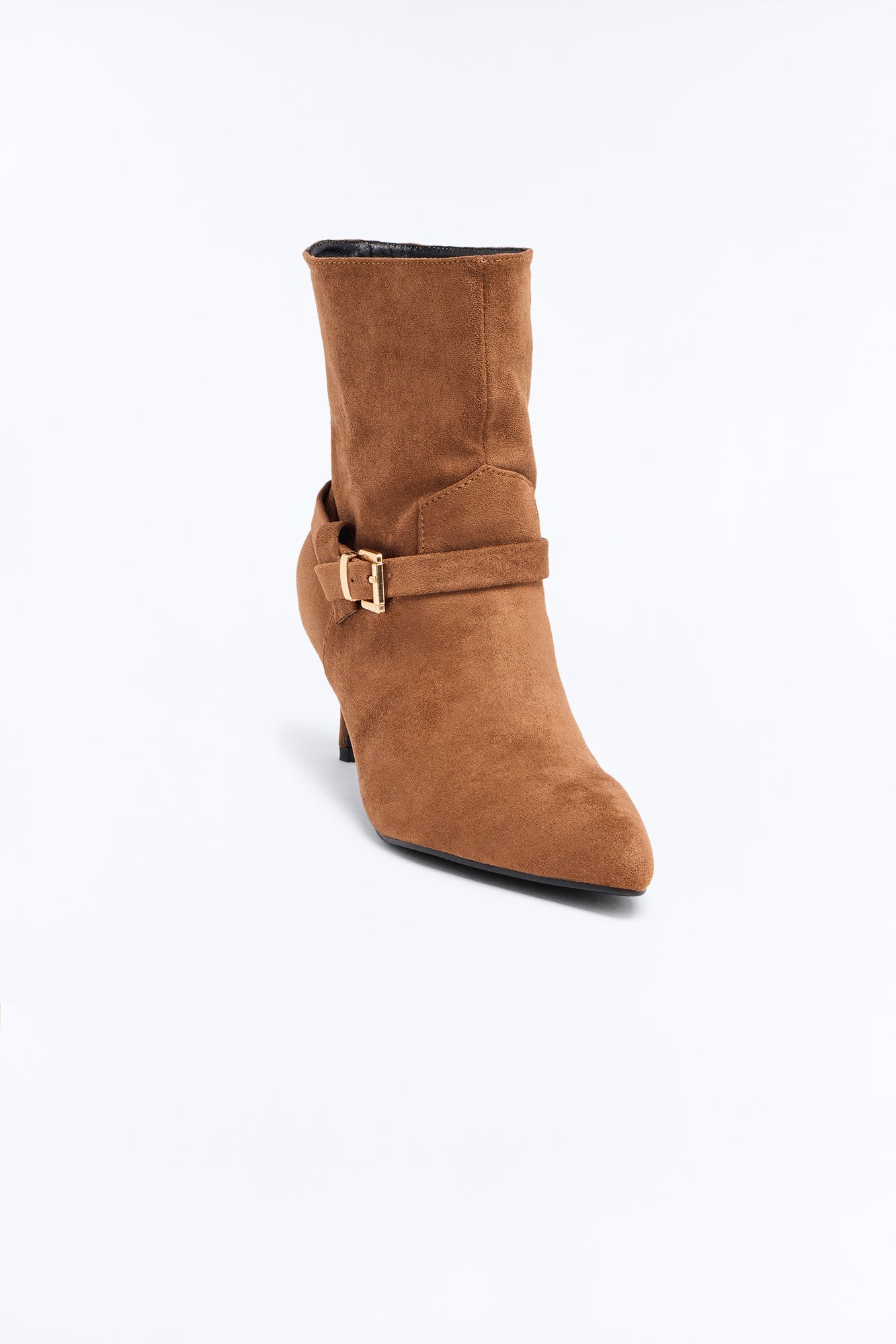 Can’t Compete Heeled Booties - Chestnut image 4
