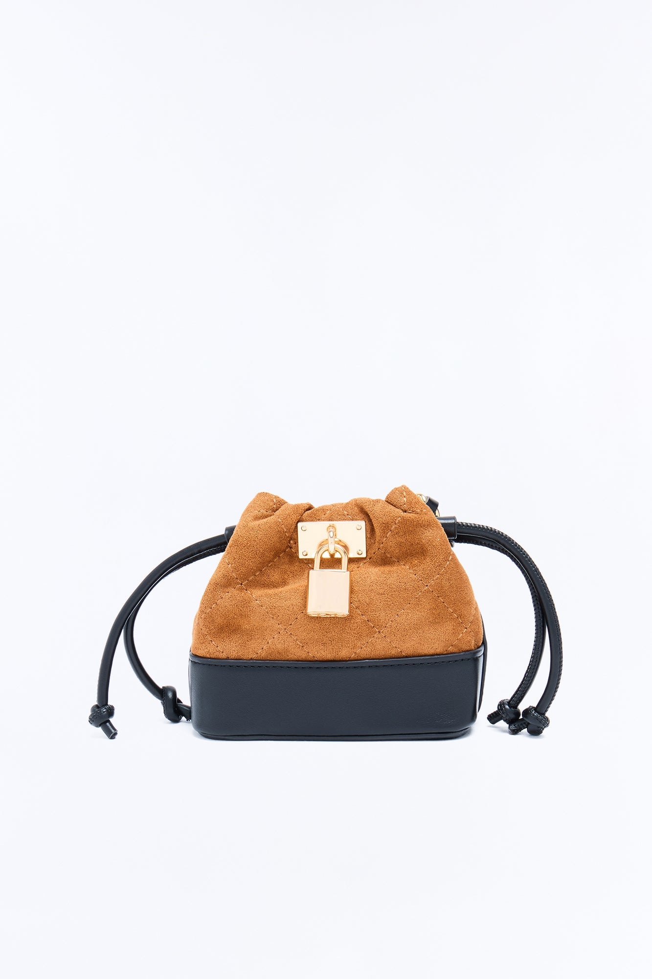 Morning Latte Faux Suede Crossbody - Cognac image 4