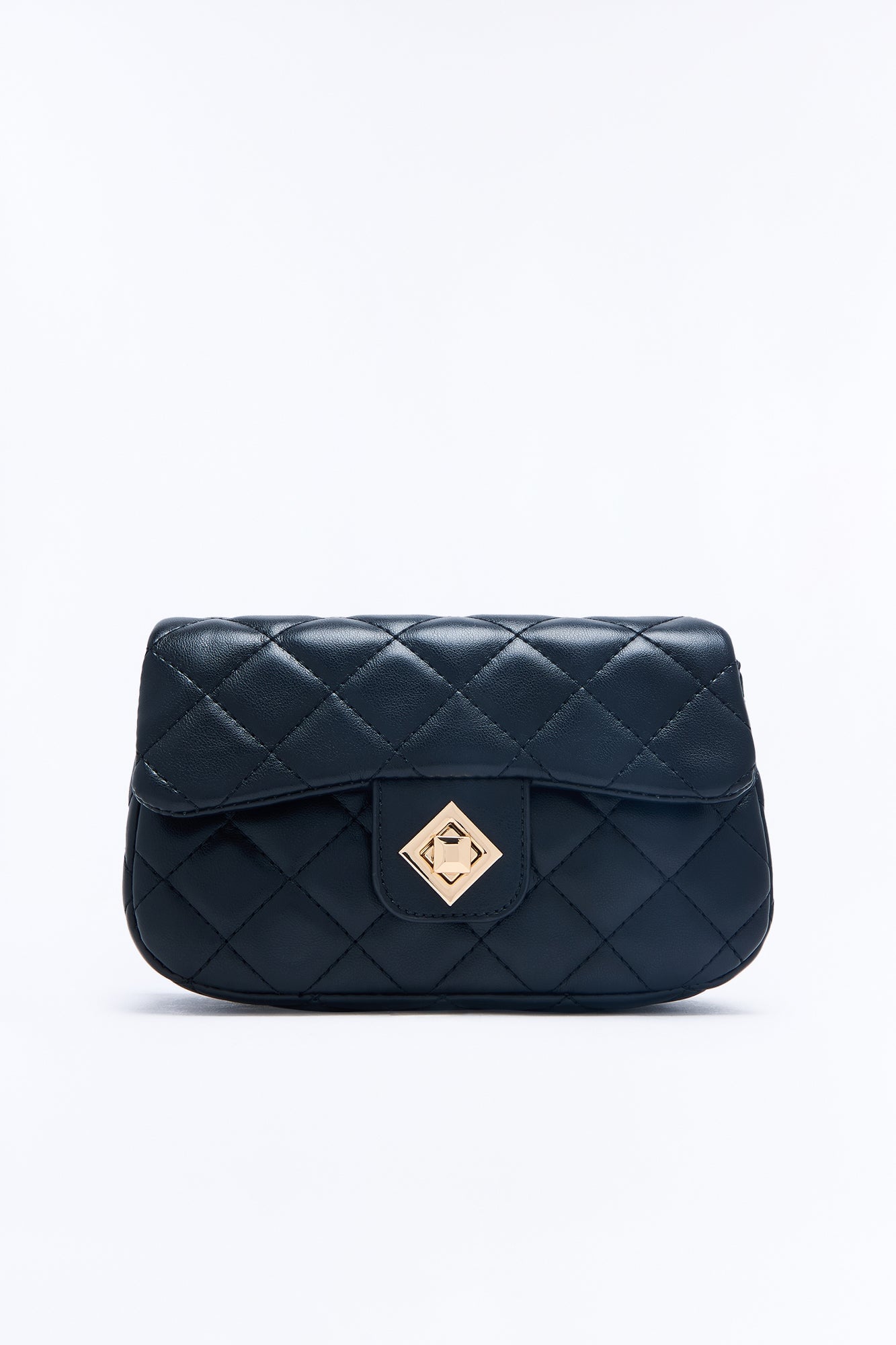 Late Night Sway Faux Leather Handbag - Black image 4