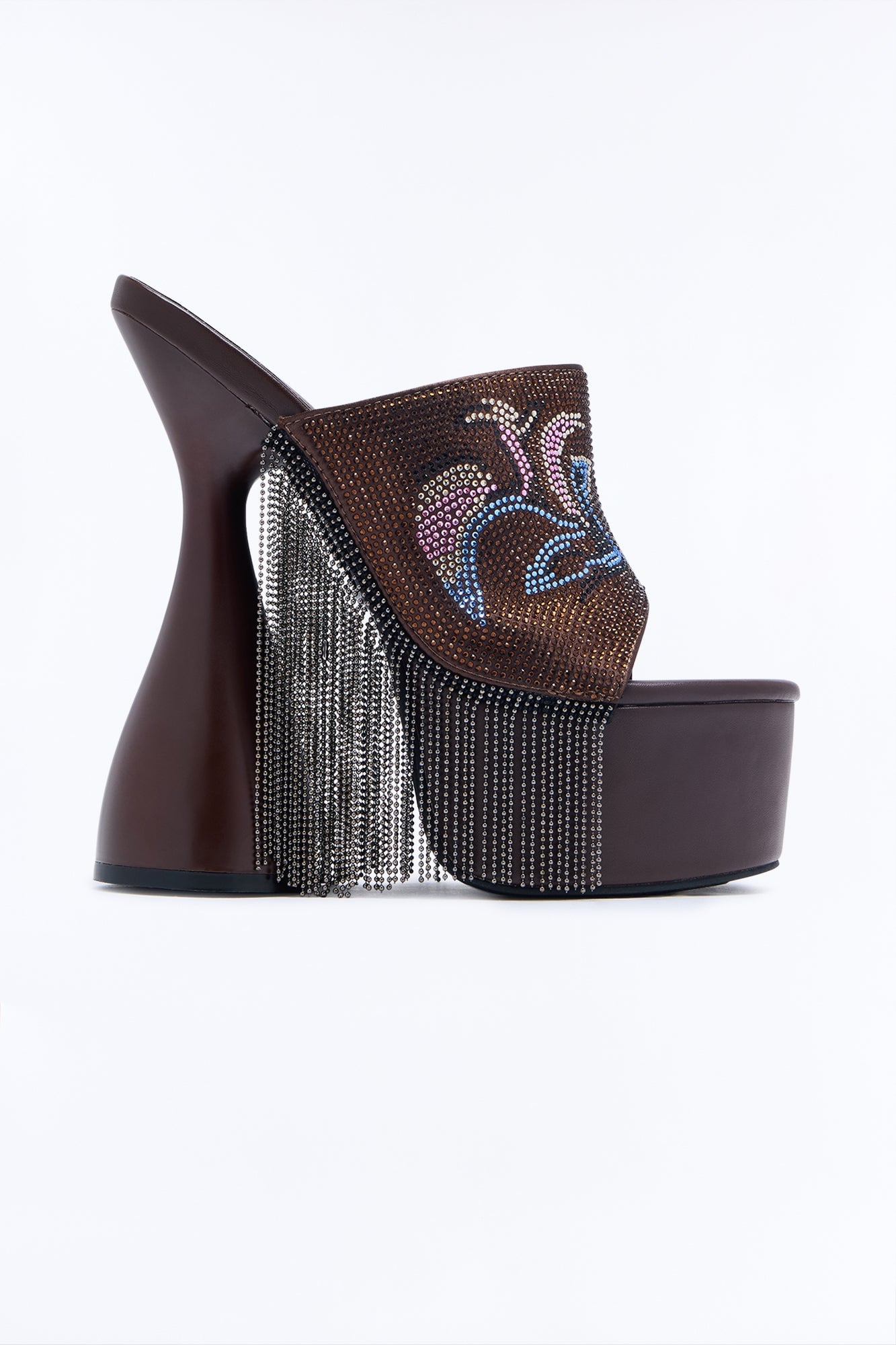 Lumify Ultra Platform Wood Heels - Chocolate image 3