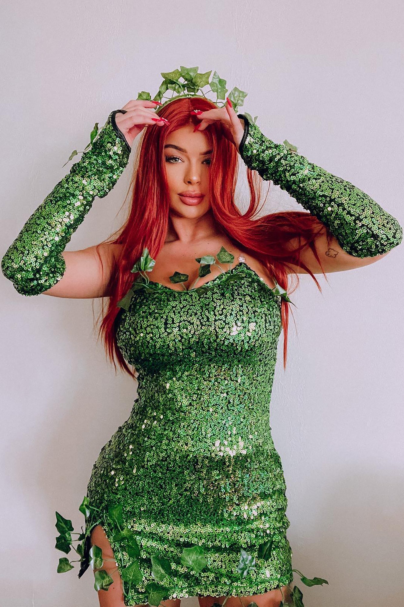 Little Miss Ivy 3 Piece Costume Set - Green image 8