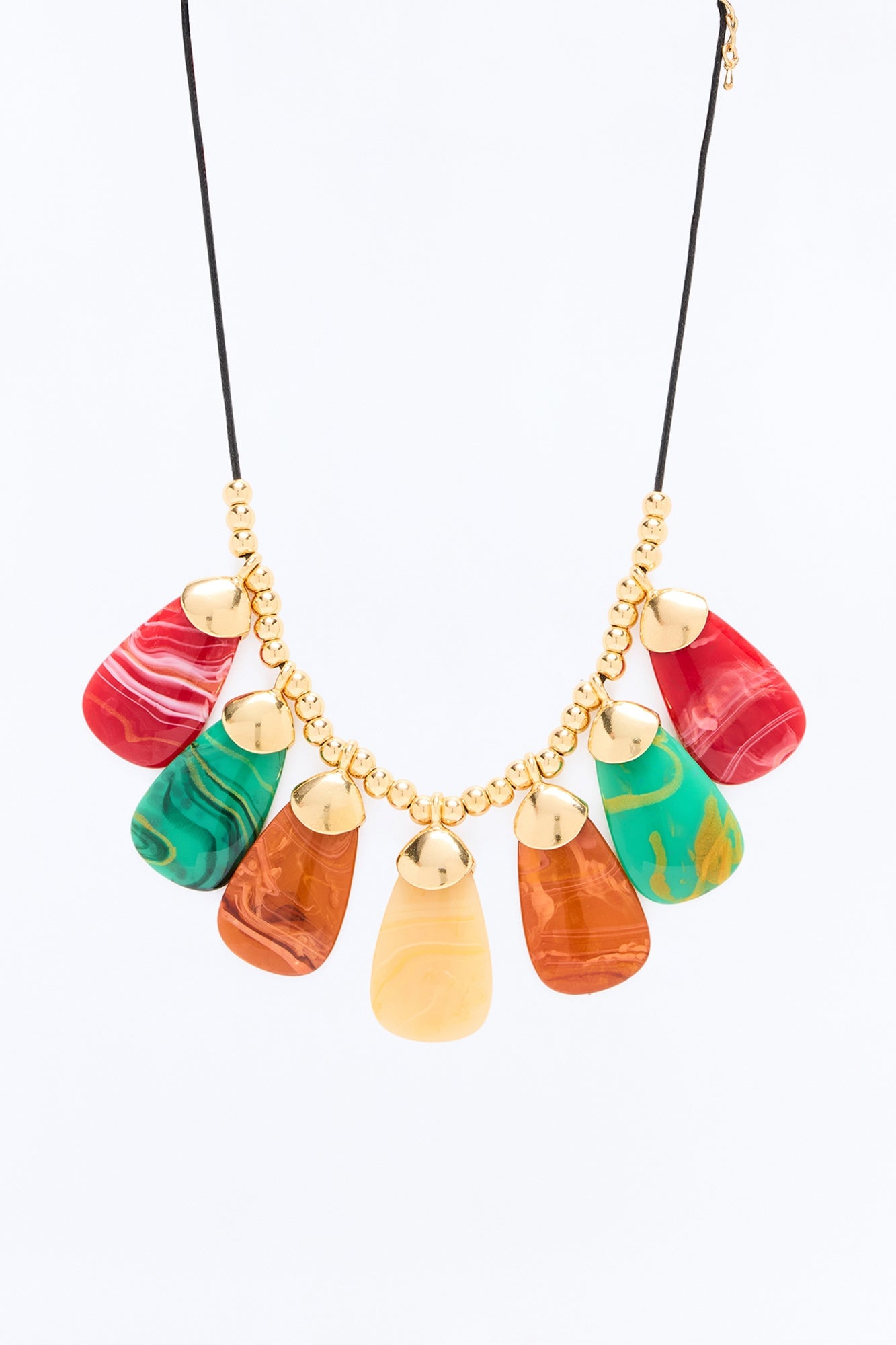 Cabana Cool Down Jeweled Necklace - Multi Color image 3