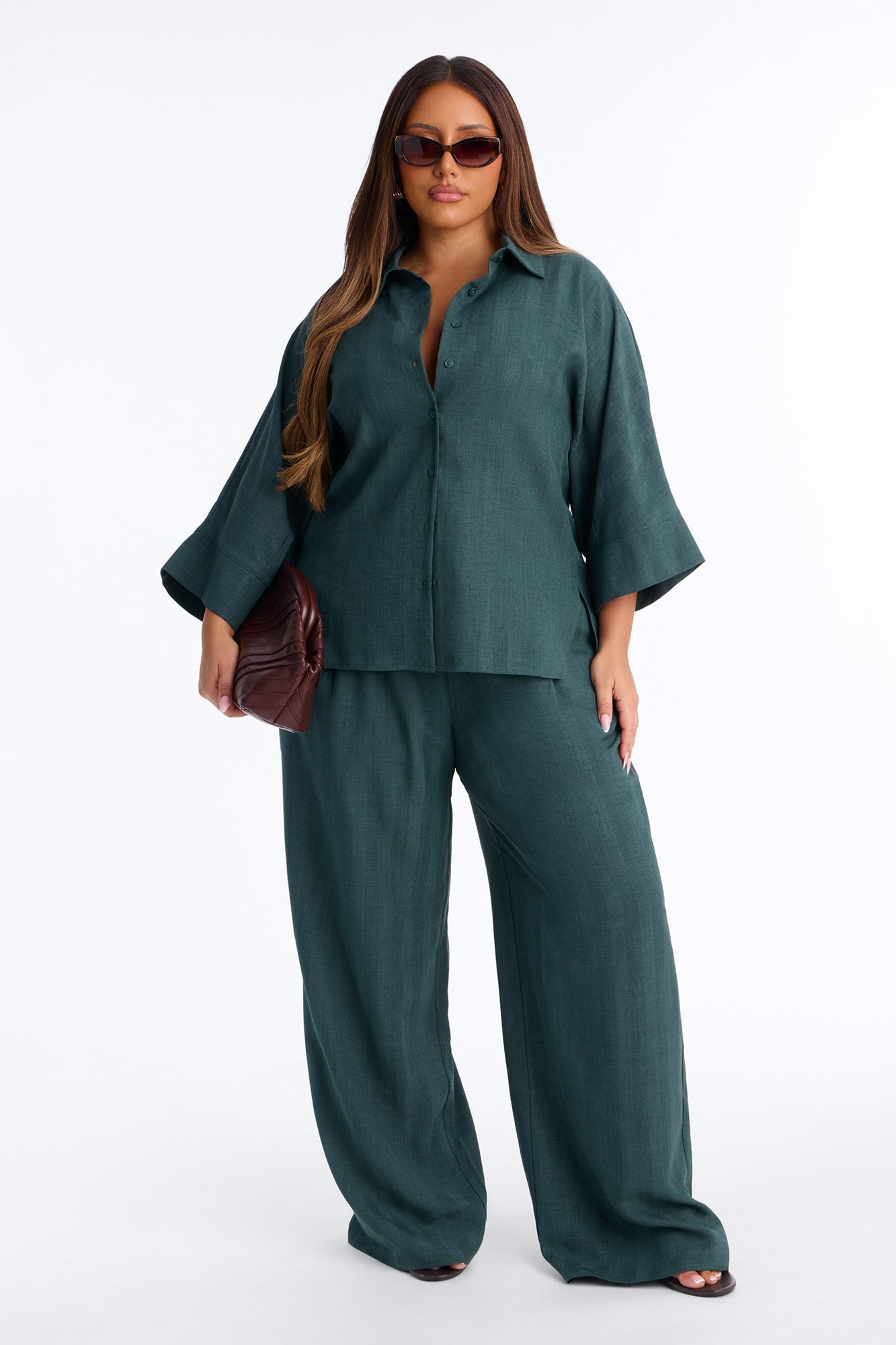 Kayla Pant Set - Hunter image 1