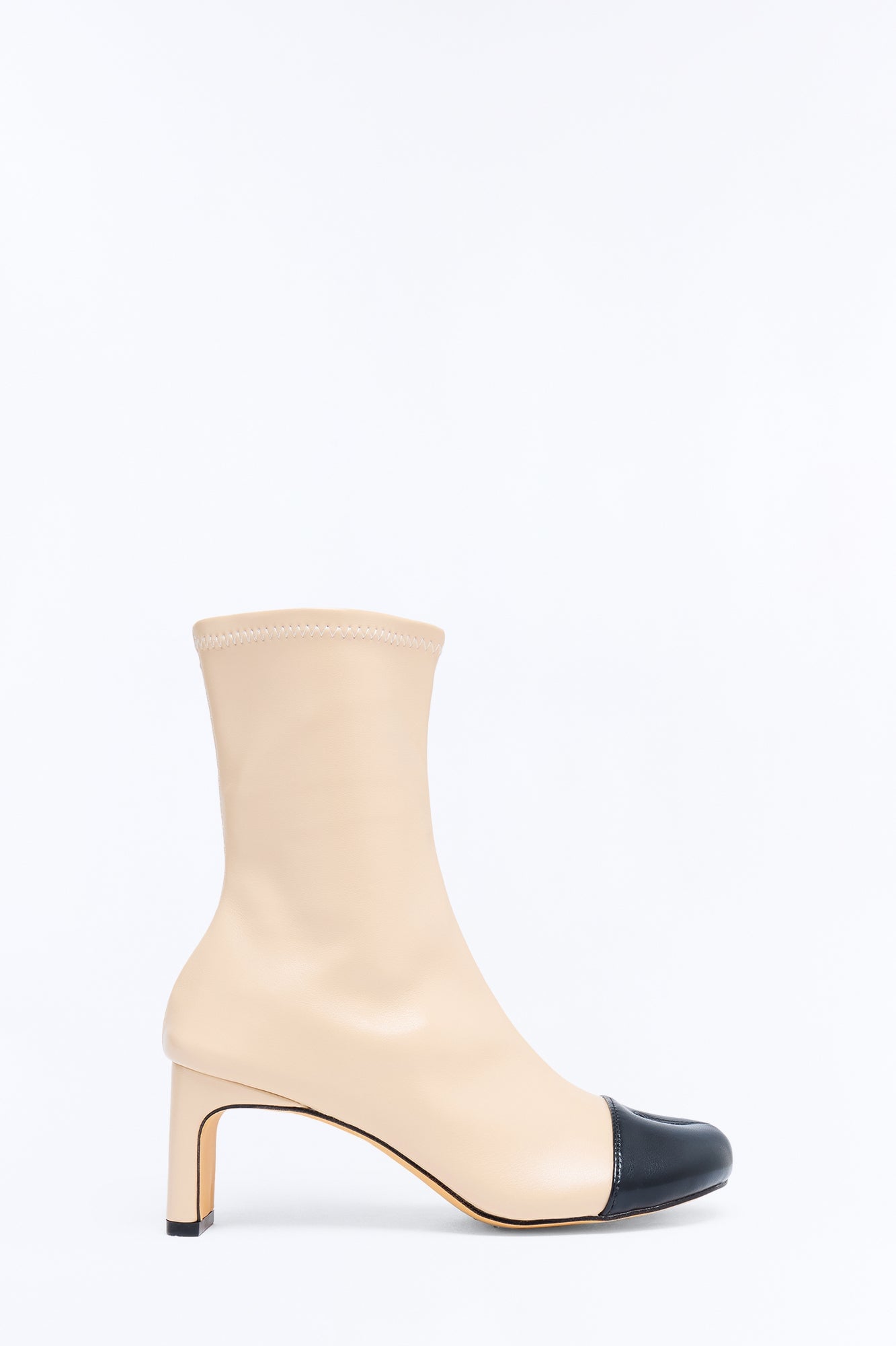 More Kicks Tabi Booties - Beige image 3