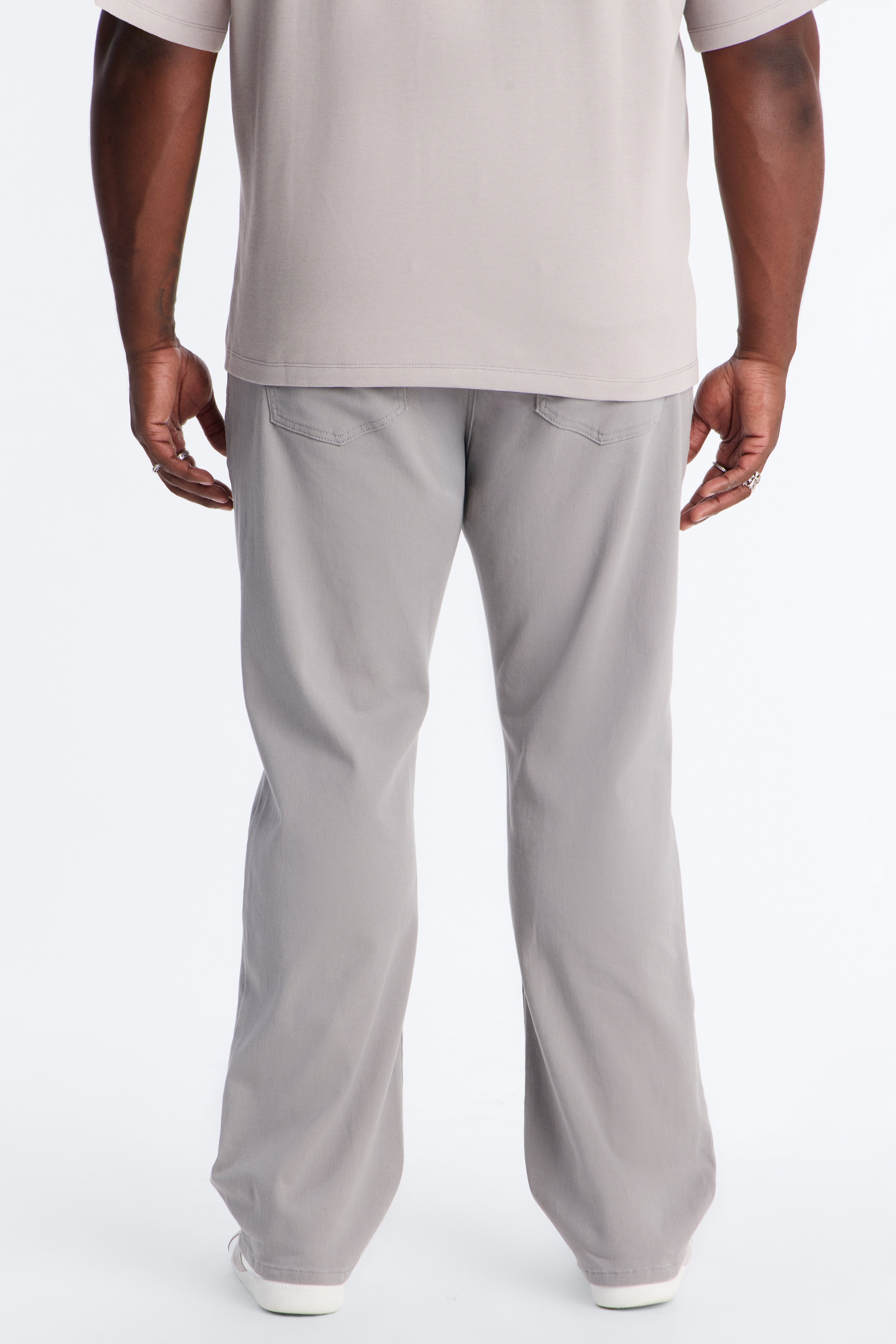 Mike Straight Taper Jeans - Grey image 3