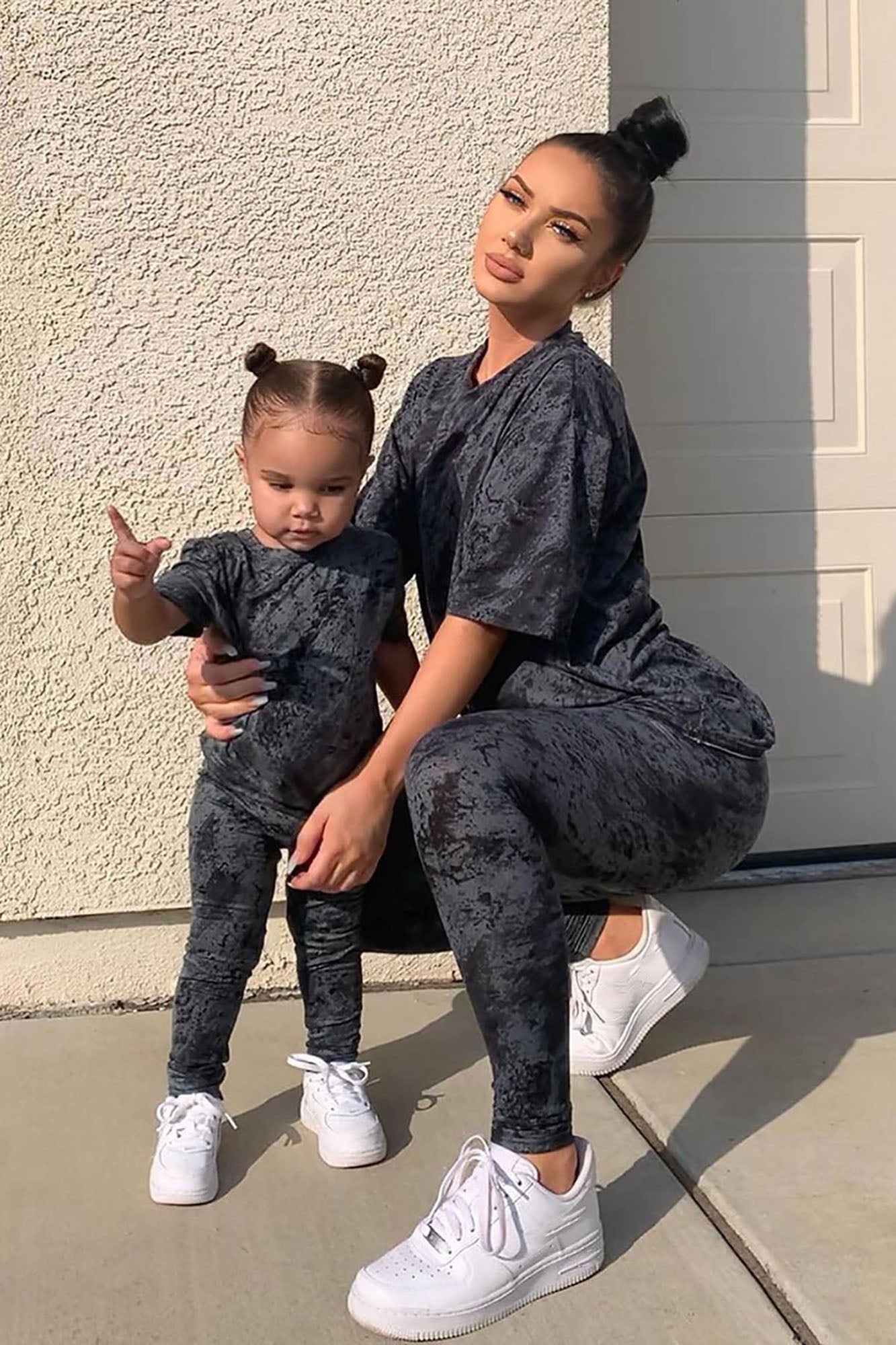 Mini Chelsea Legging Set - Black image 5