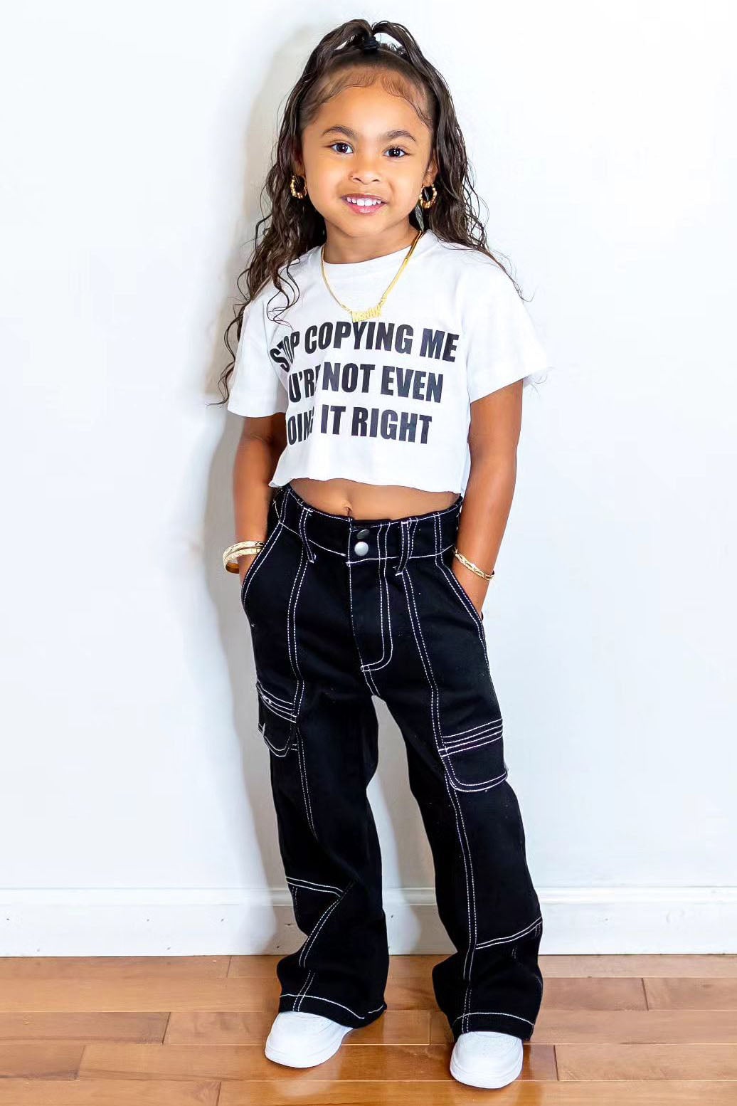 Mini With The Business Cargo Pant - Black image 2
