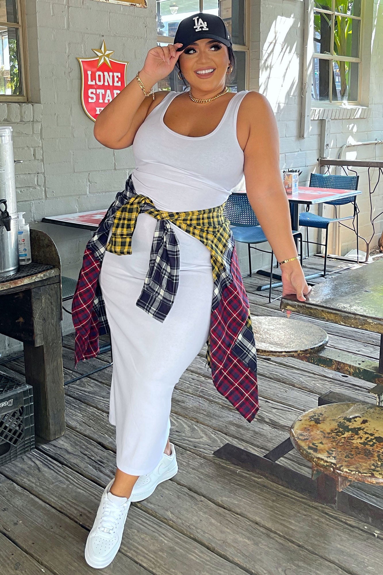 Mulberry Street Maxi Dress - White image 11