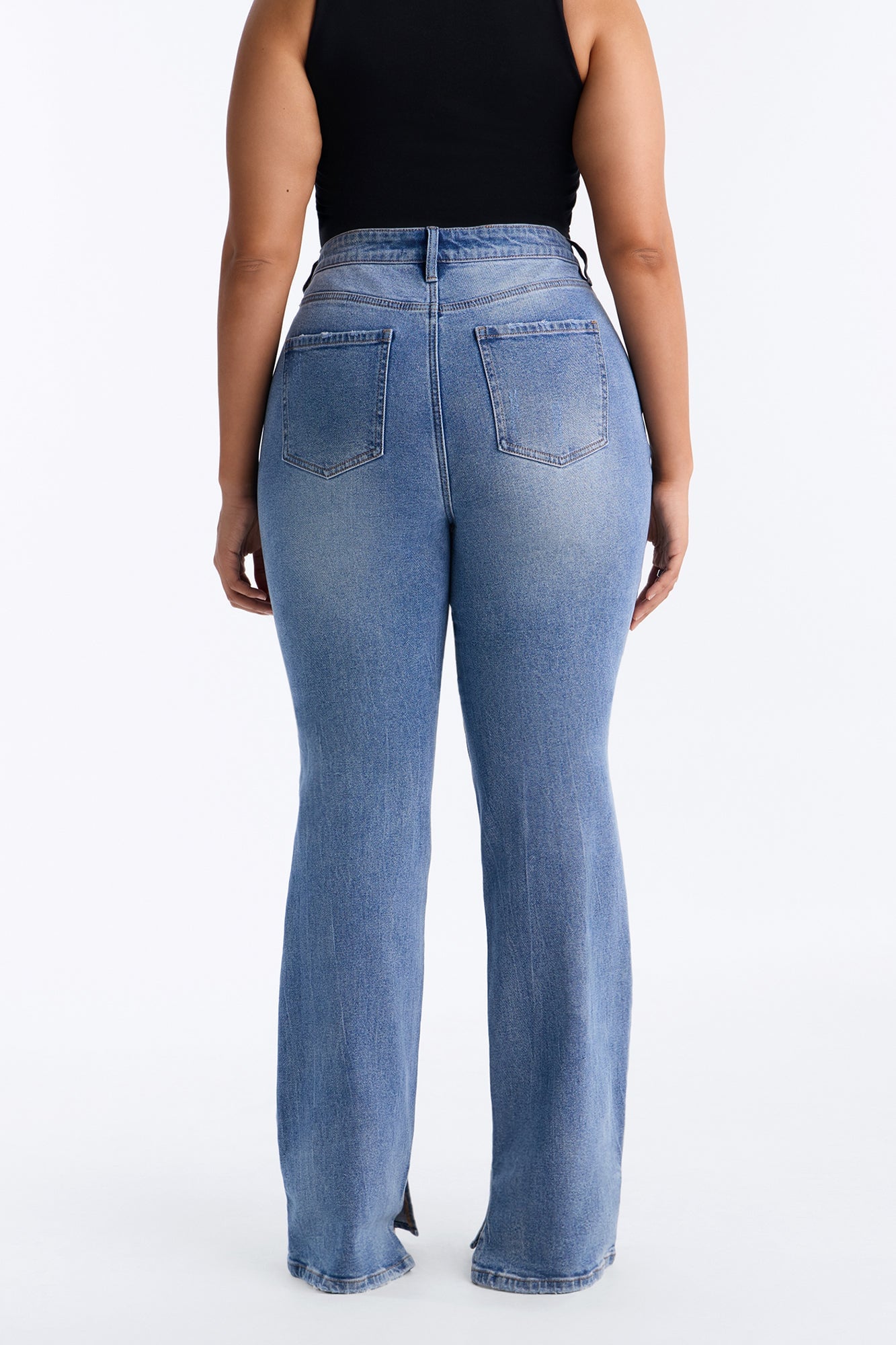 Tall Baddest One Around Bootcut Jeans - Medium Wash image 2