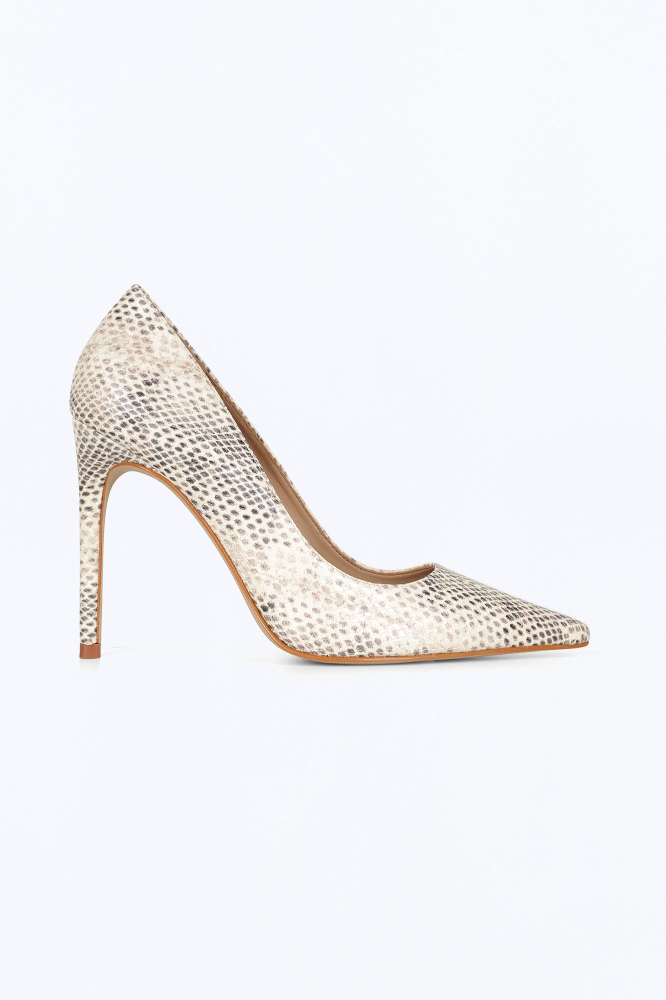 Steve Madden Noir Snake Pumps - Natural/Combo image 3